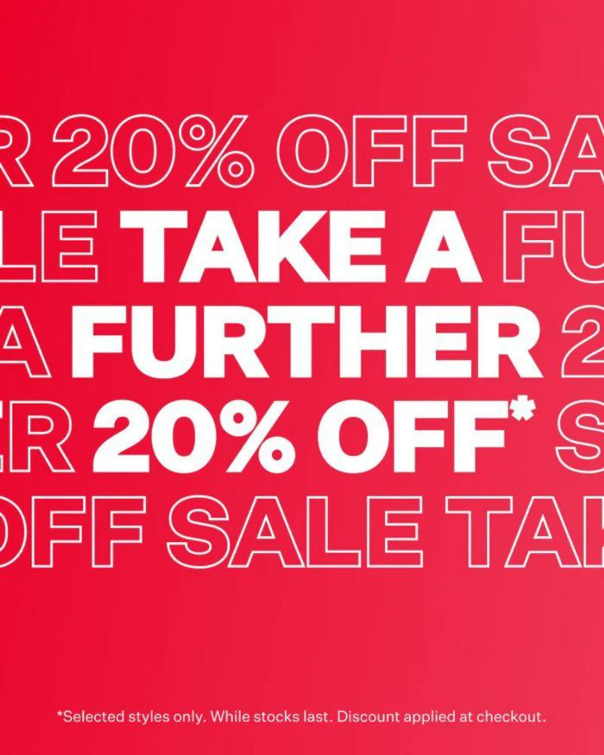 Take A Further 20% OFF - 1