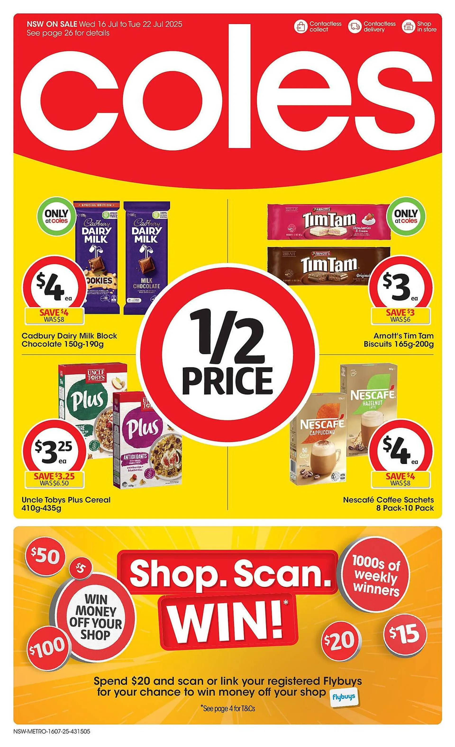Coles catalogue - Catalogue valid from 15 July to 22 July 2025 - page 1
