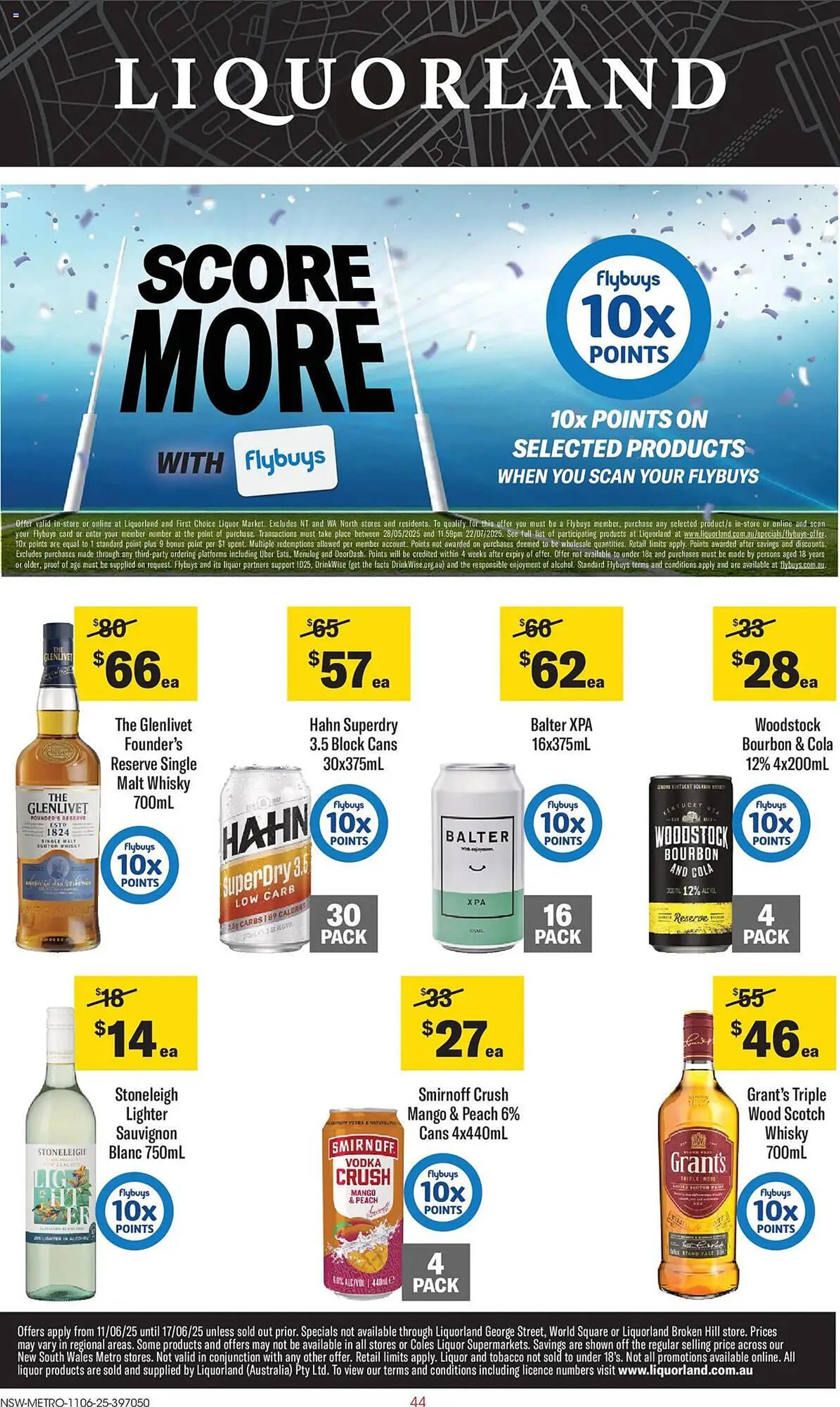 Liquorland catalogue - Catalogue valid from 10 June to 17 June 2025 - page 1
