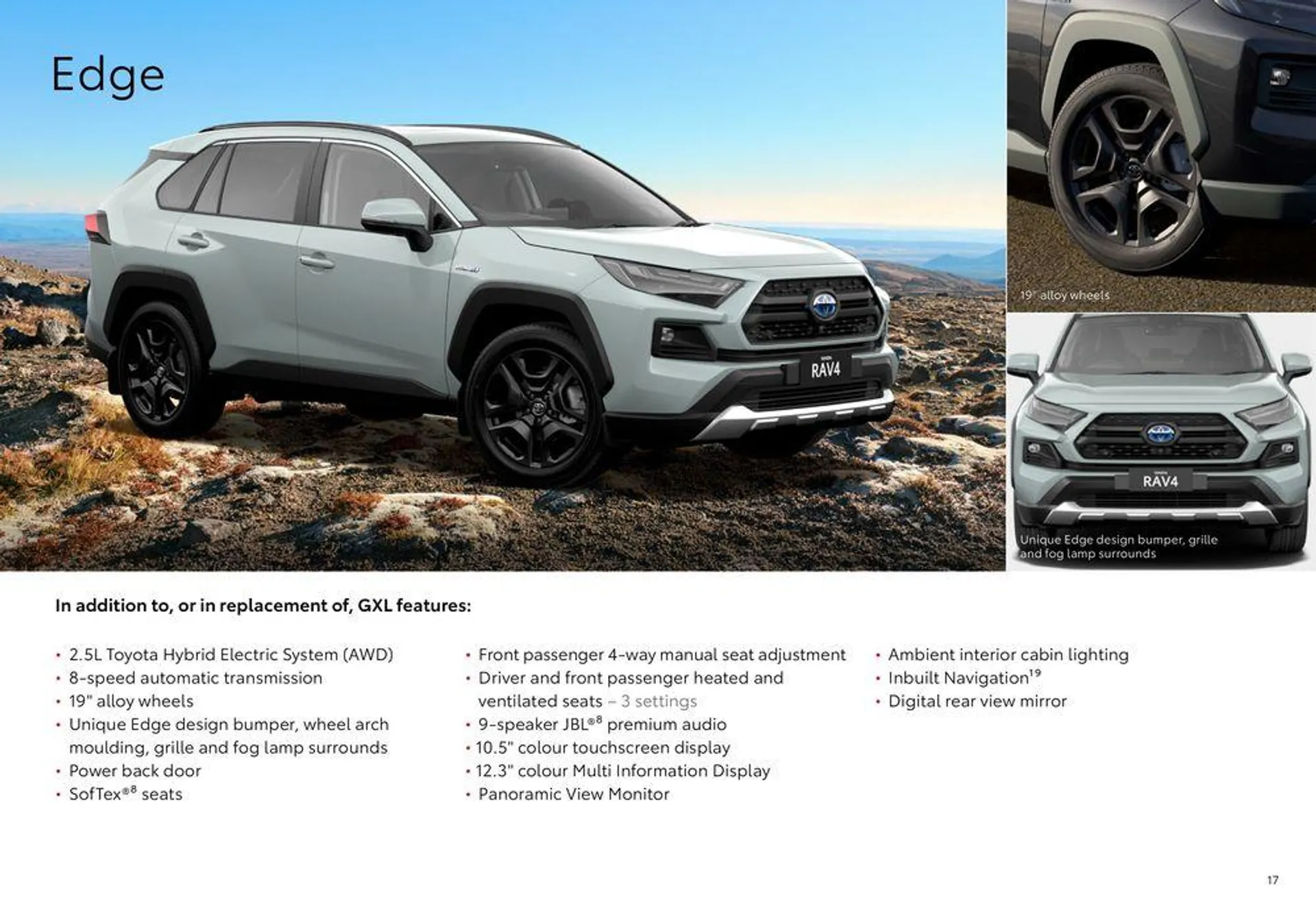 Toyota RAV4 Hybrid - Catalogue valid from 13 June to 13 June 2025 - page 17