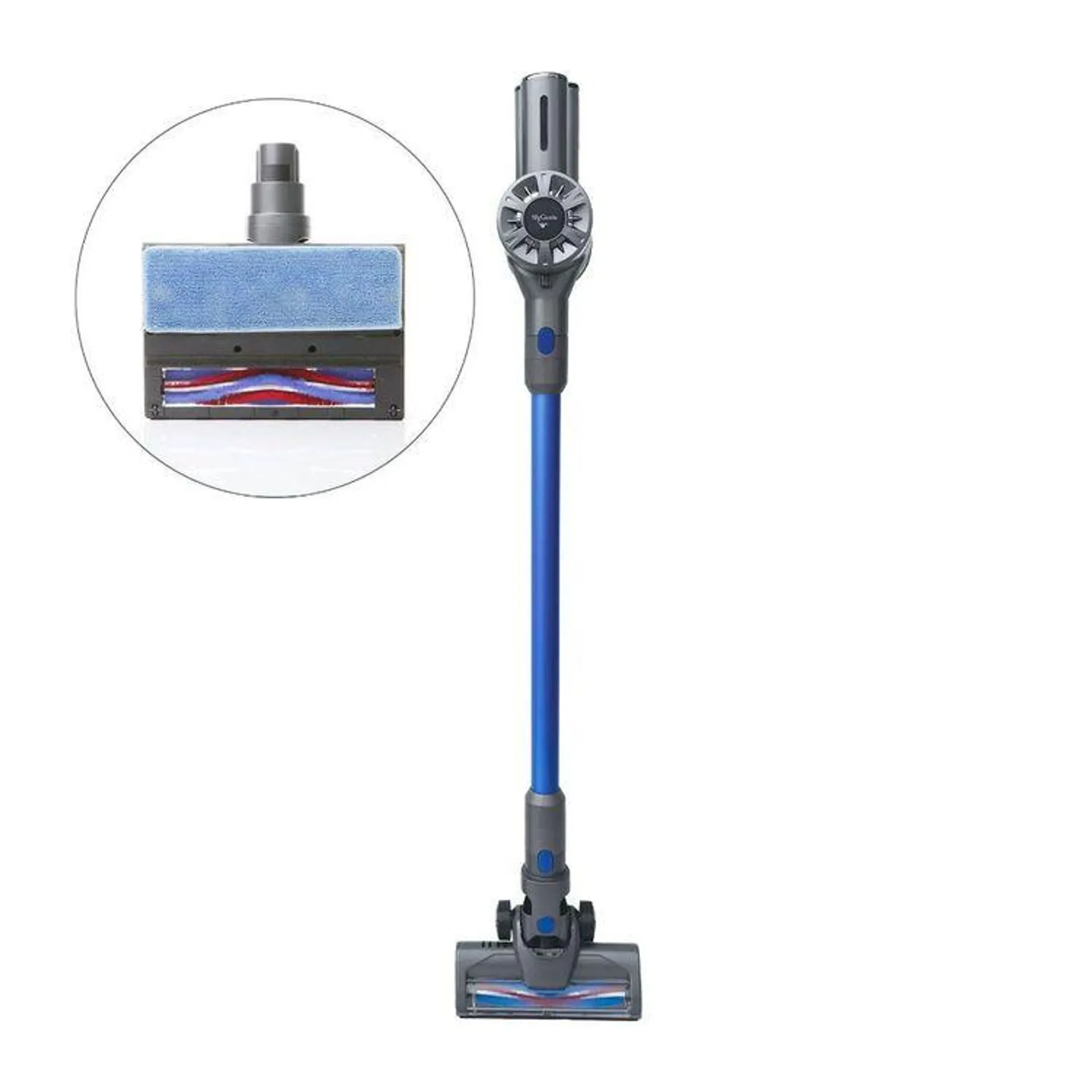 MyGenie H20 Pro Wet Mop 2-In-1 Cordless Stick Vacuum Blue