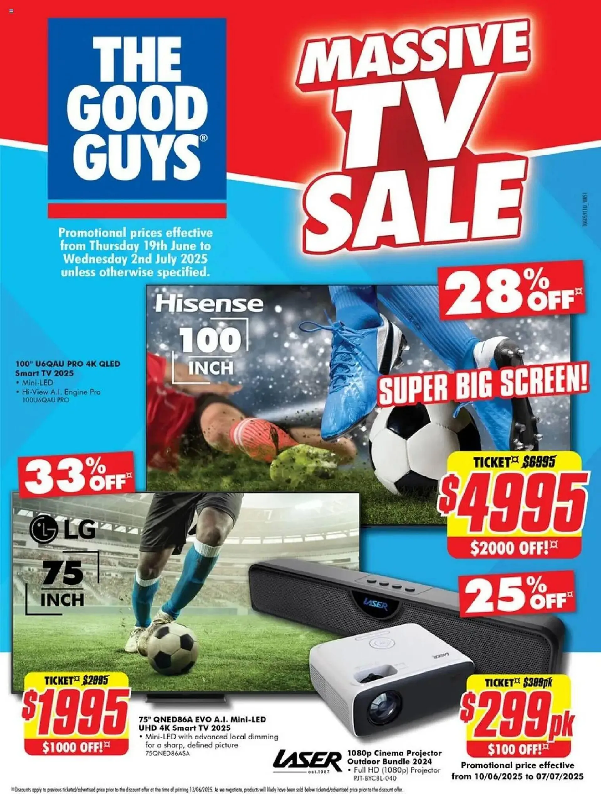 The Good Guys catalogue - Catalogue valid from 19 June to 2 July 2025 - page 1