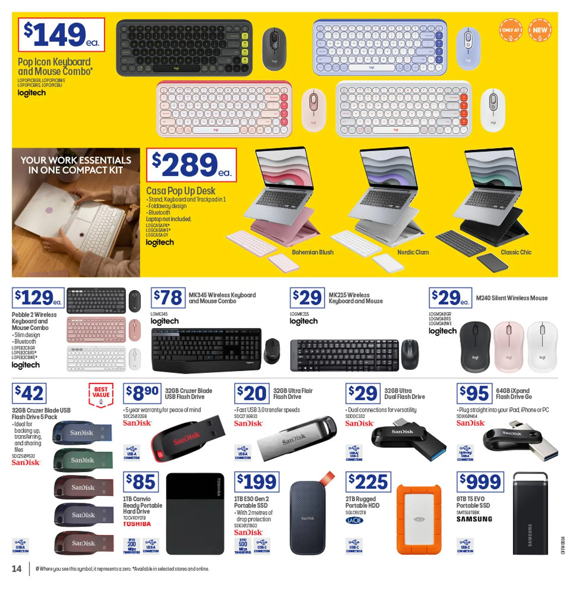 Officeworks catalogue - Catalogue valid from 1 November to 31 December 2024 - page 14