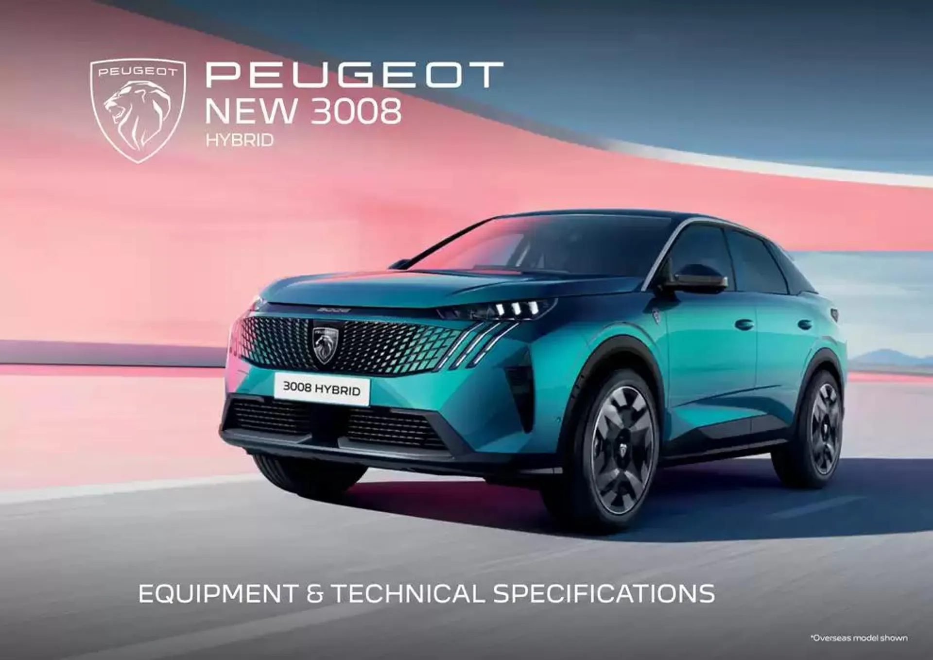 Peugeot 3008 SUV BROCHURE - 1