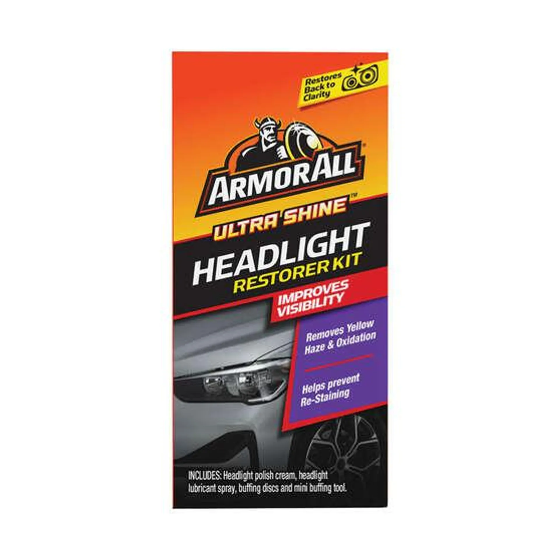 Armor All Ultra Shine Headlight Restorer Kit