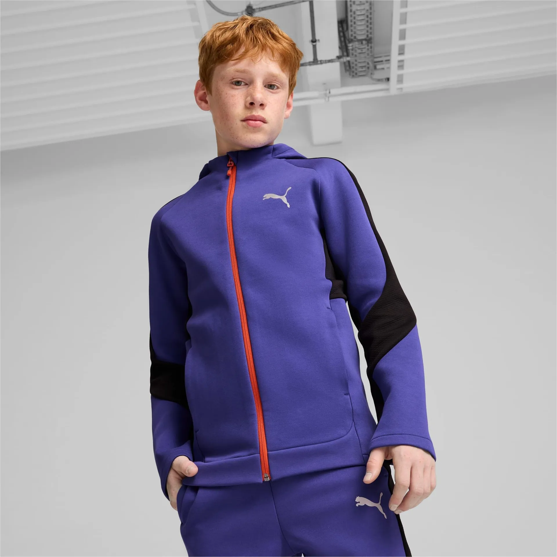 EVOSTRIPE Full-Zip Hoodie Youth