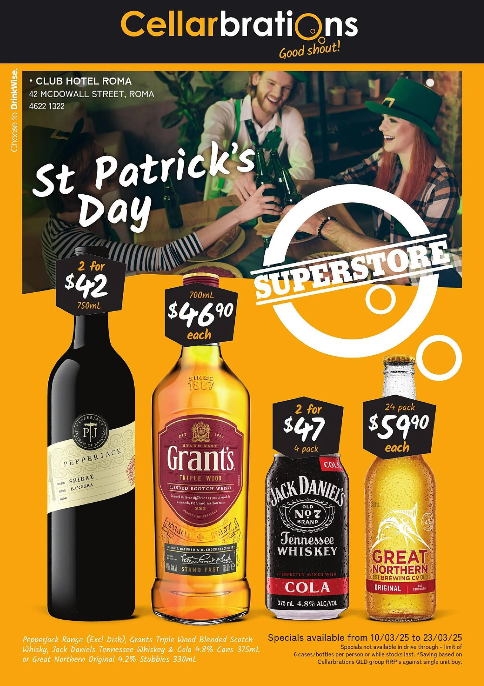 Cellarbrations catalogue - Catalogue valid from 9 March to 23 March 2025 - page 1