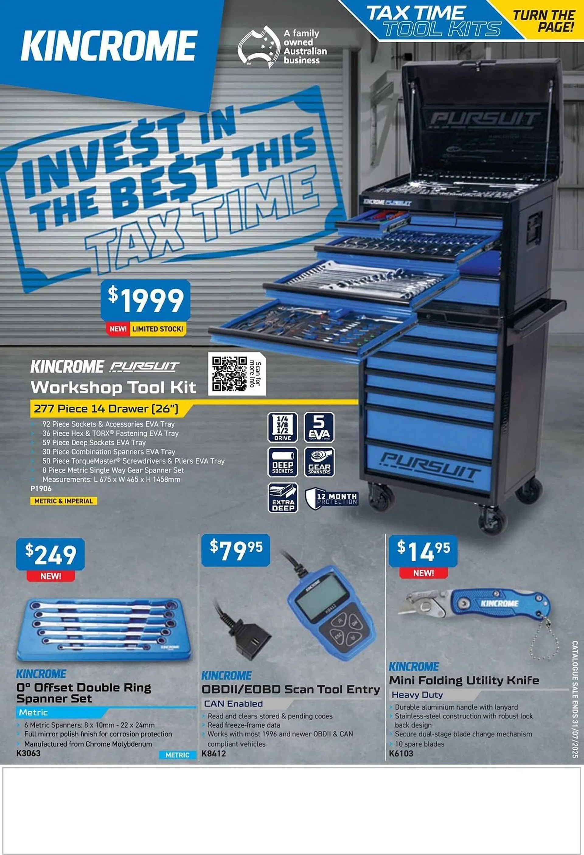 Kincrome catalogue - Catalogue valid from 12 June to 31 July 2025 - page 1