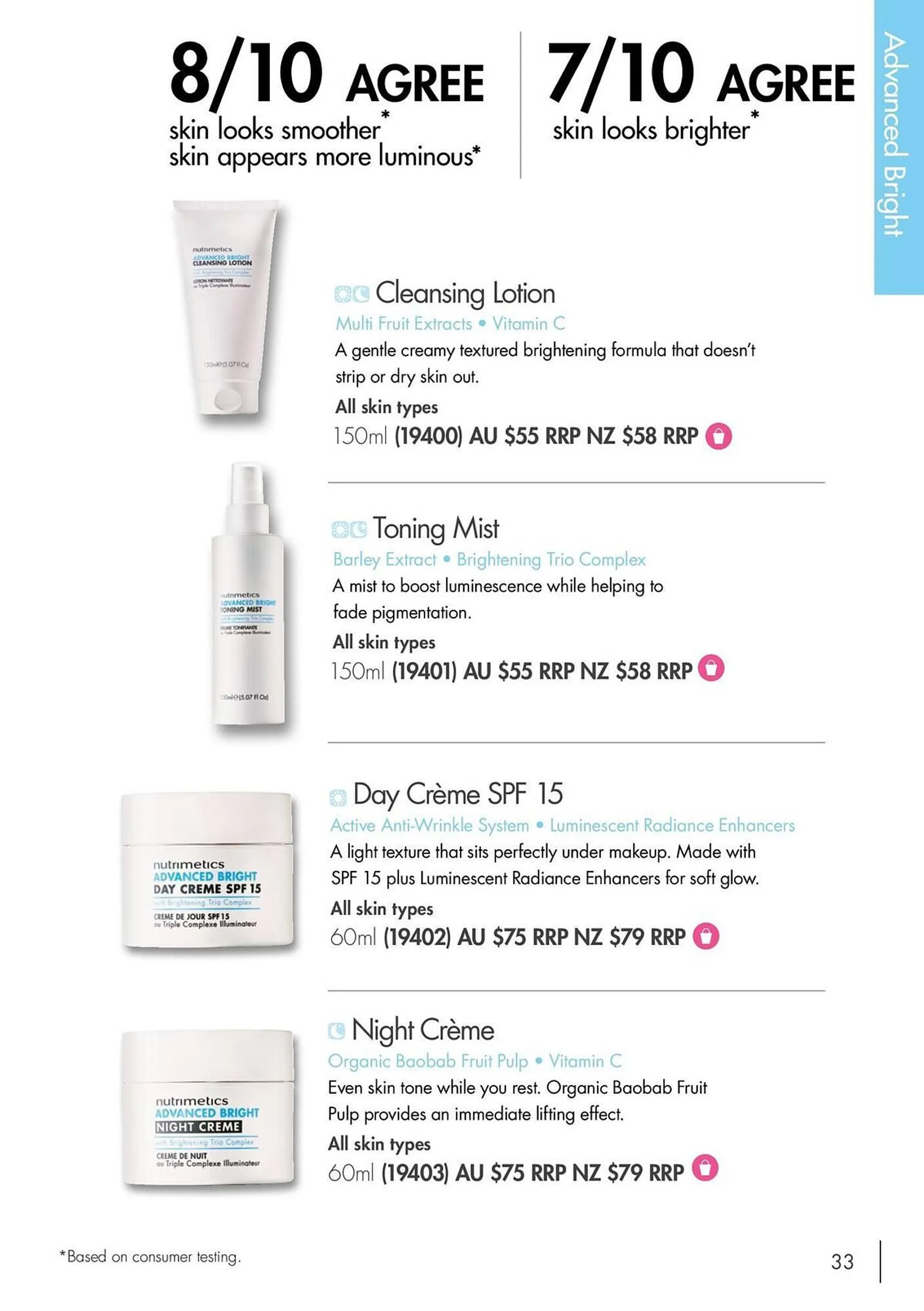 Nutrimetics catalogue - Catalogue valid from 7 August to 31 December 2025 - page 33