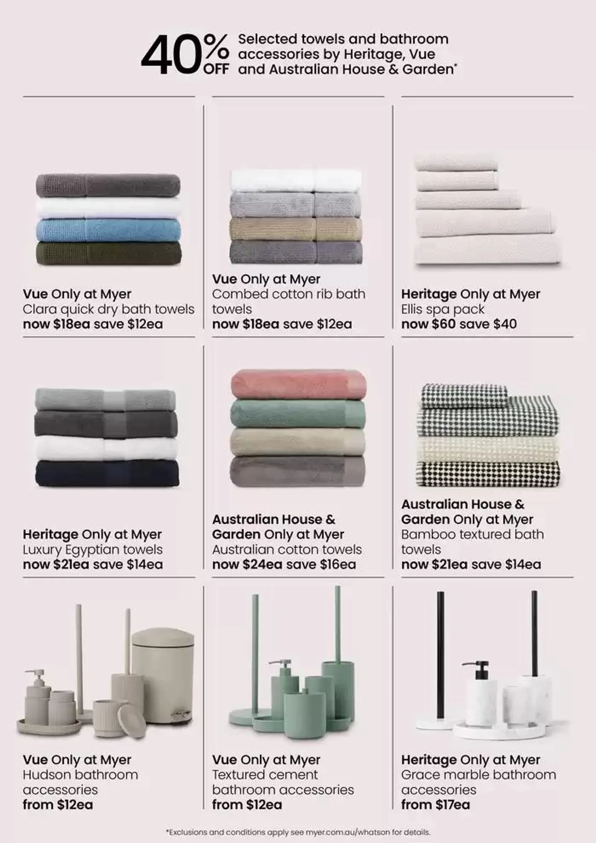 Myer Home Essentials Softgoods - Catalogue valid from 15 October to 3 November 2024 - page 11