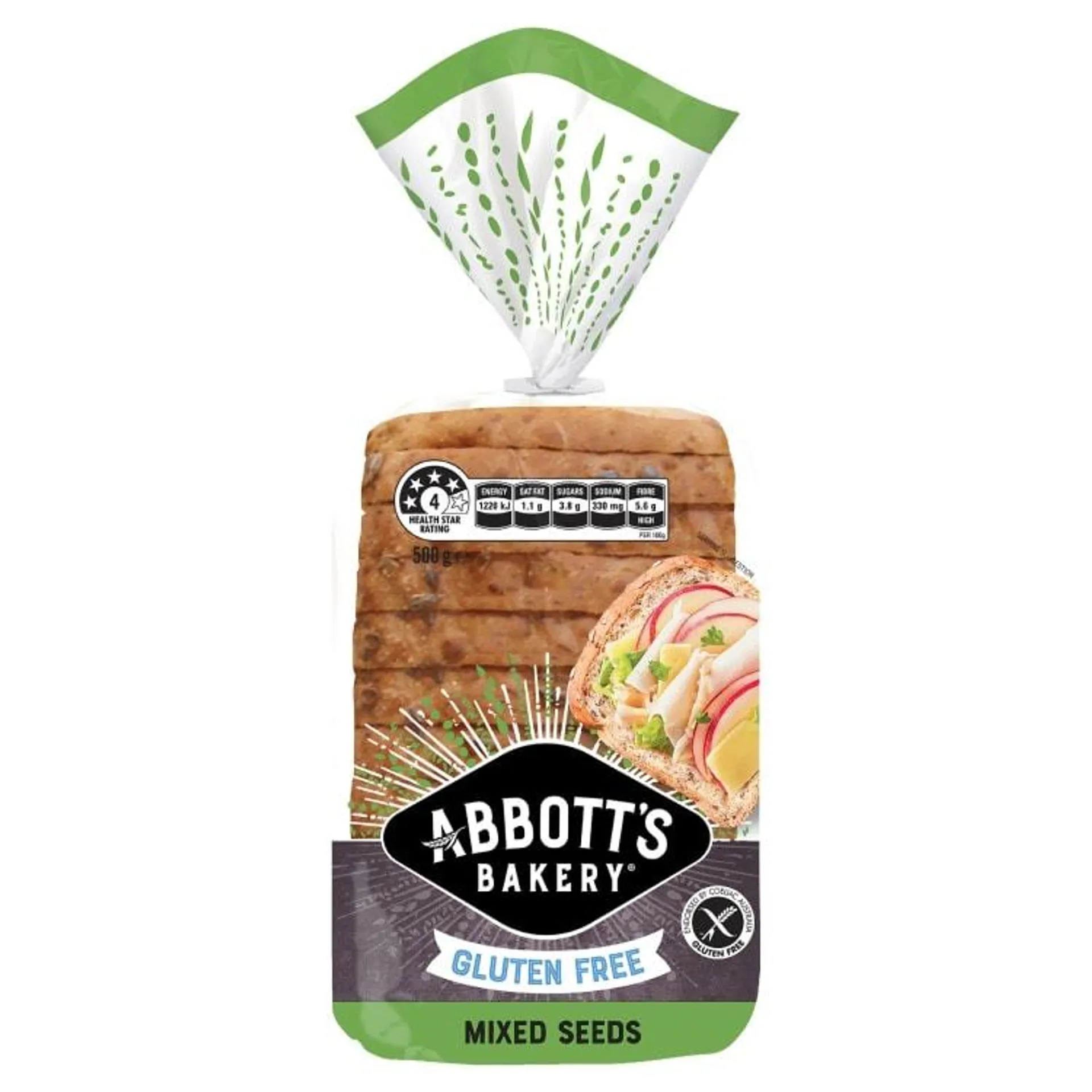 Abbott's Bakery Gluten Free Mixed Seeds Bread