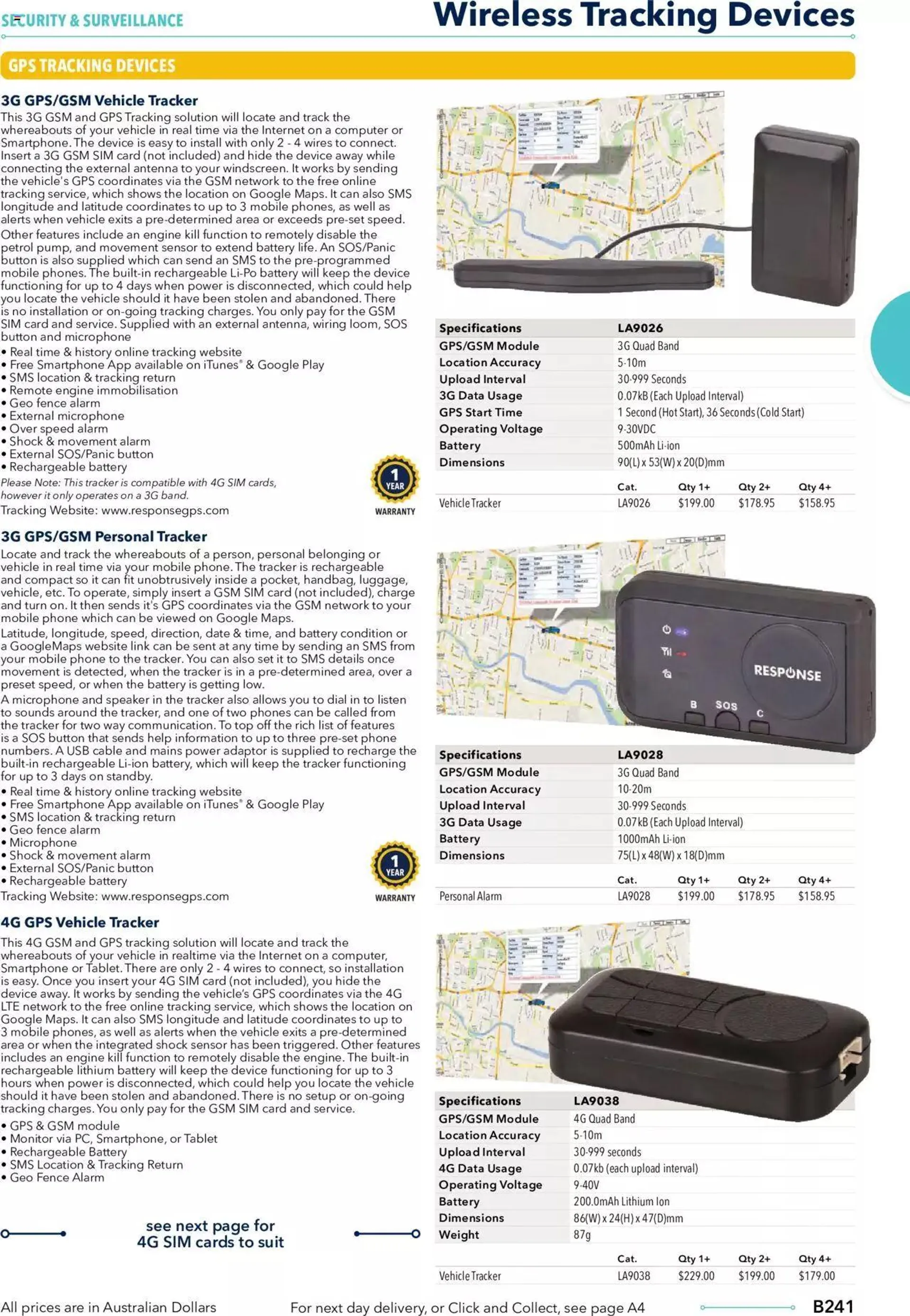 Jaycar Annual Engineering & Scientific Catalogue - Catalogue valid from 27 October to 31 December 2024 - page 241