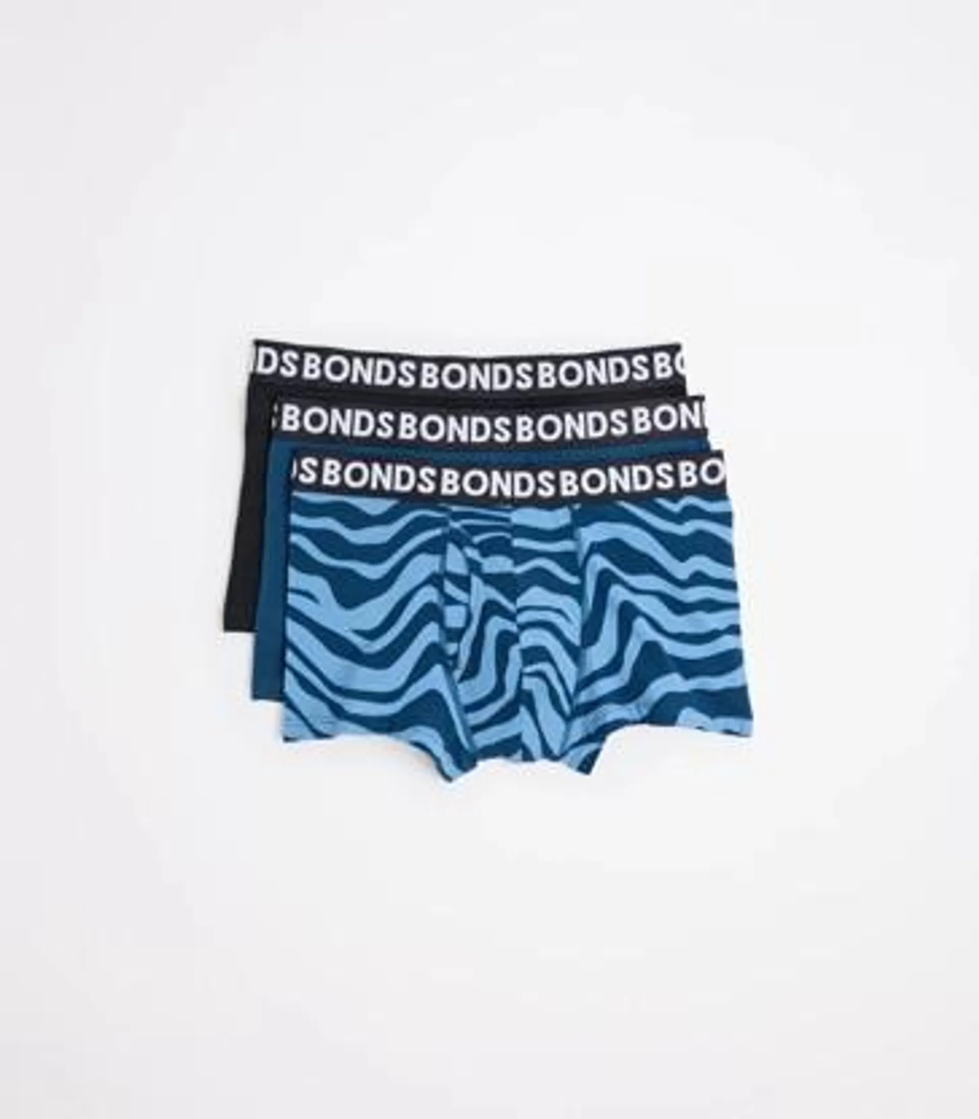 Bonds 3 Pack Everyday Trunks