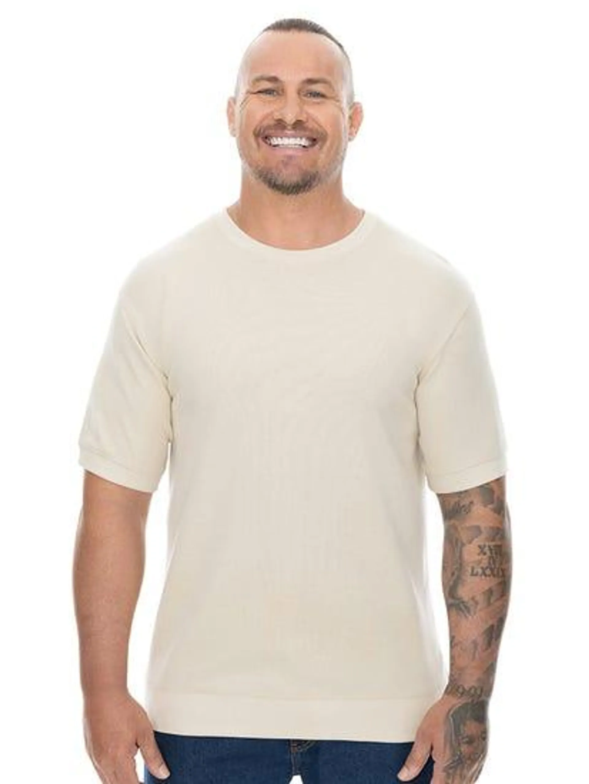 Built N Fit Stone Fashion T-Shirt