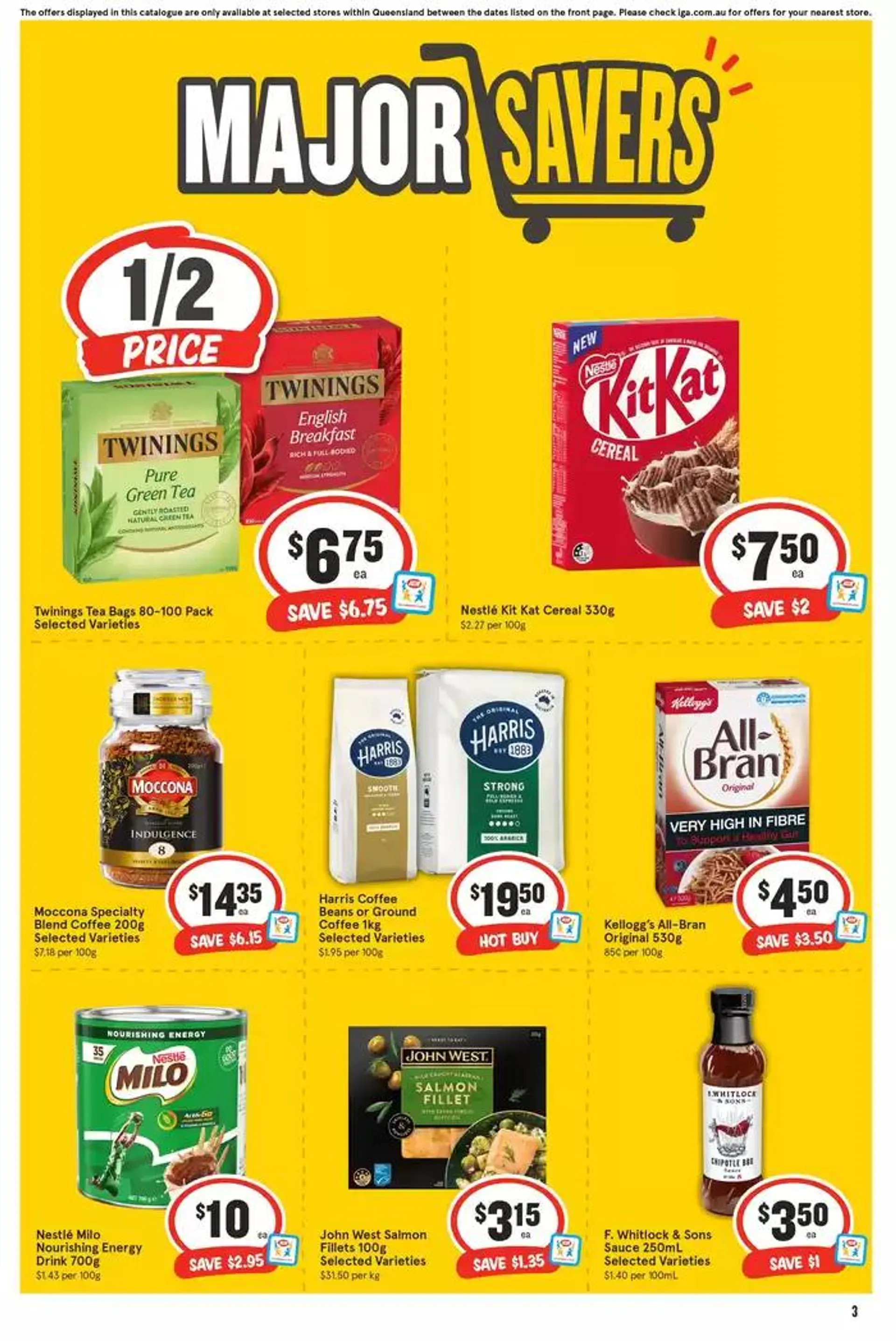 IGA - 1/2 Price - 16/10 - Catalogue valid from 16 October to 22 October 2024 - page 3