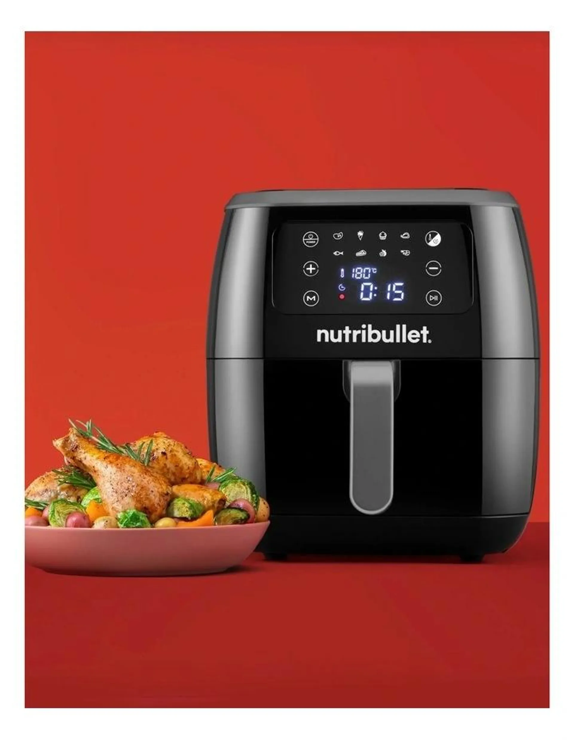 Digital XXL Air Fryer 7.5L NBA07100 in Black