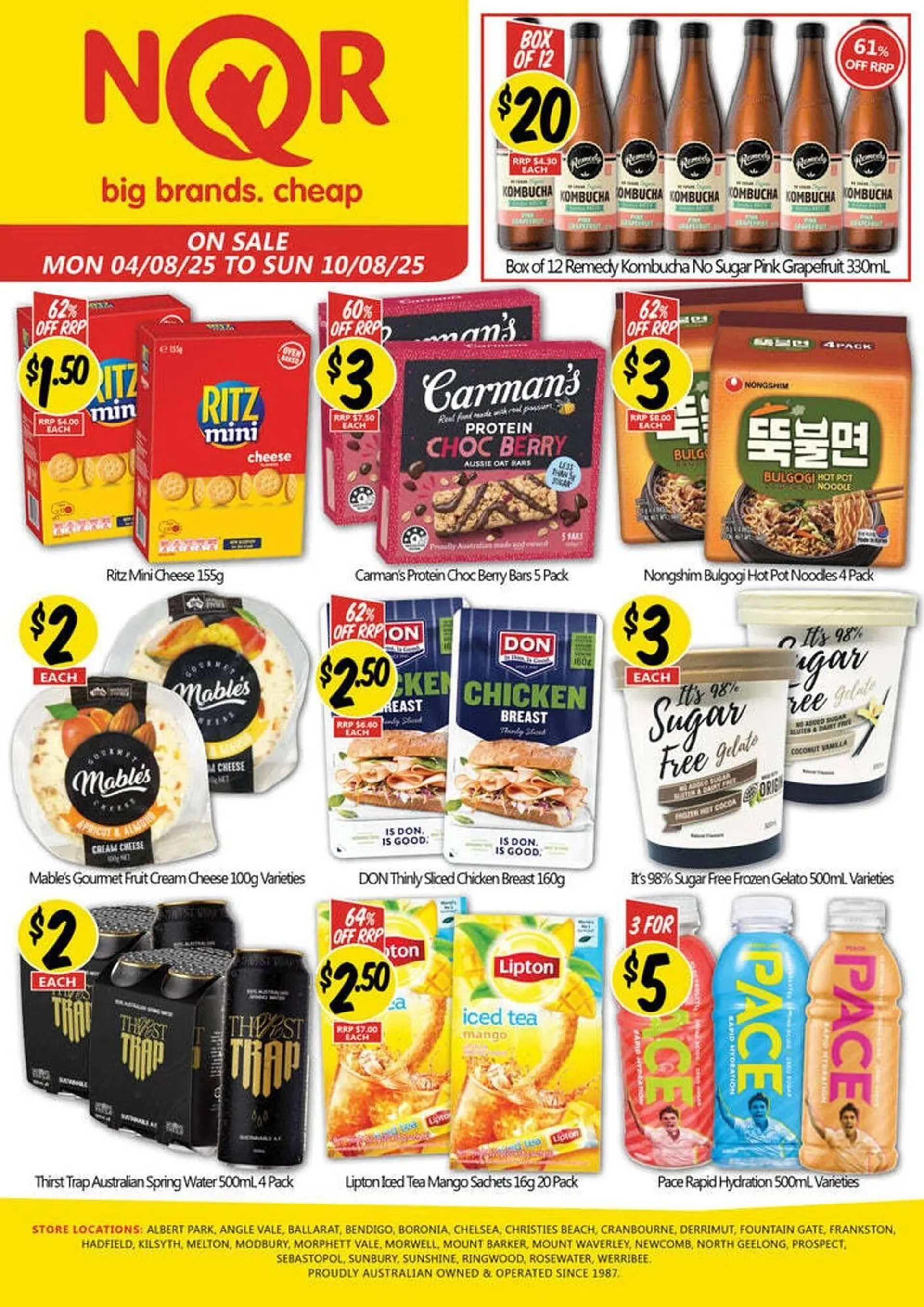 NQR catalogue - Catalogue valid from 4 August to 8 October 2025 - page 1