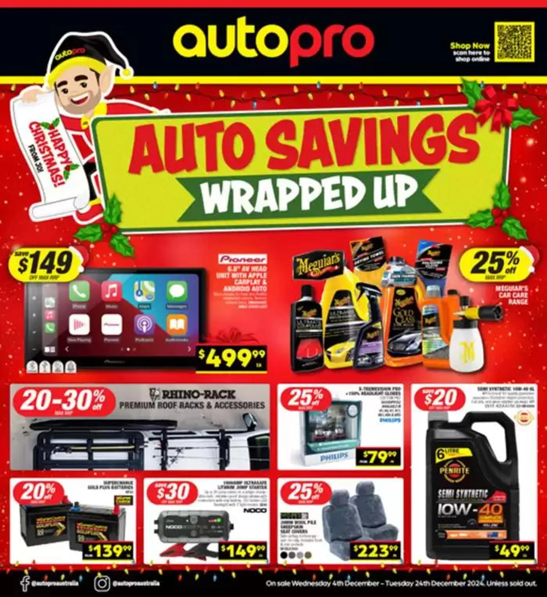 Auto Savings Wrapped Up - 1