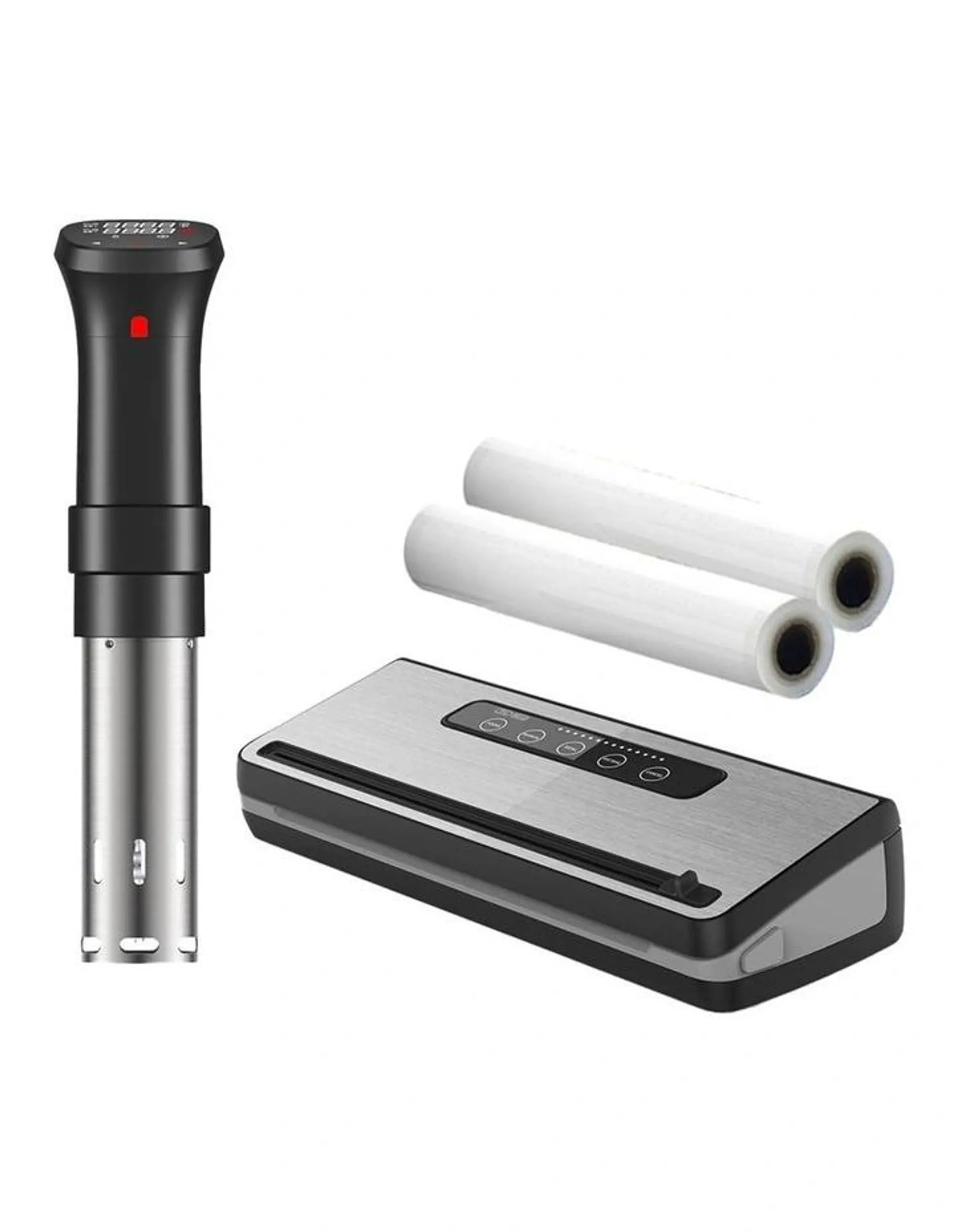 Sous Vide Starter Kit with Vacuum Sealer & Bags