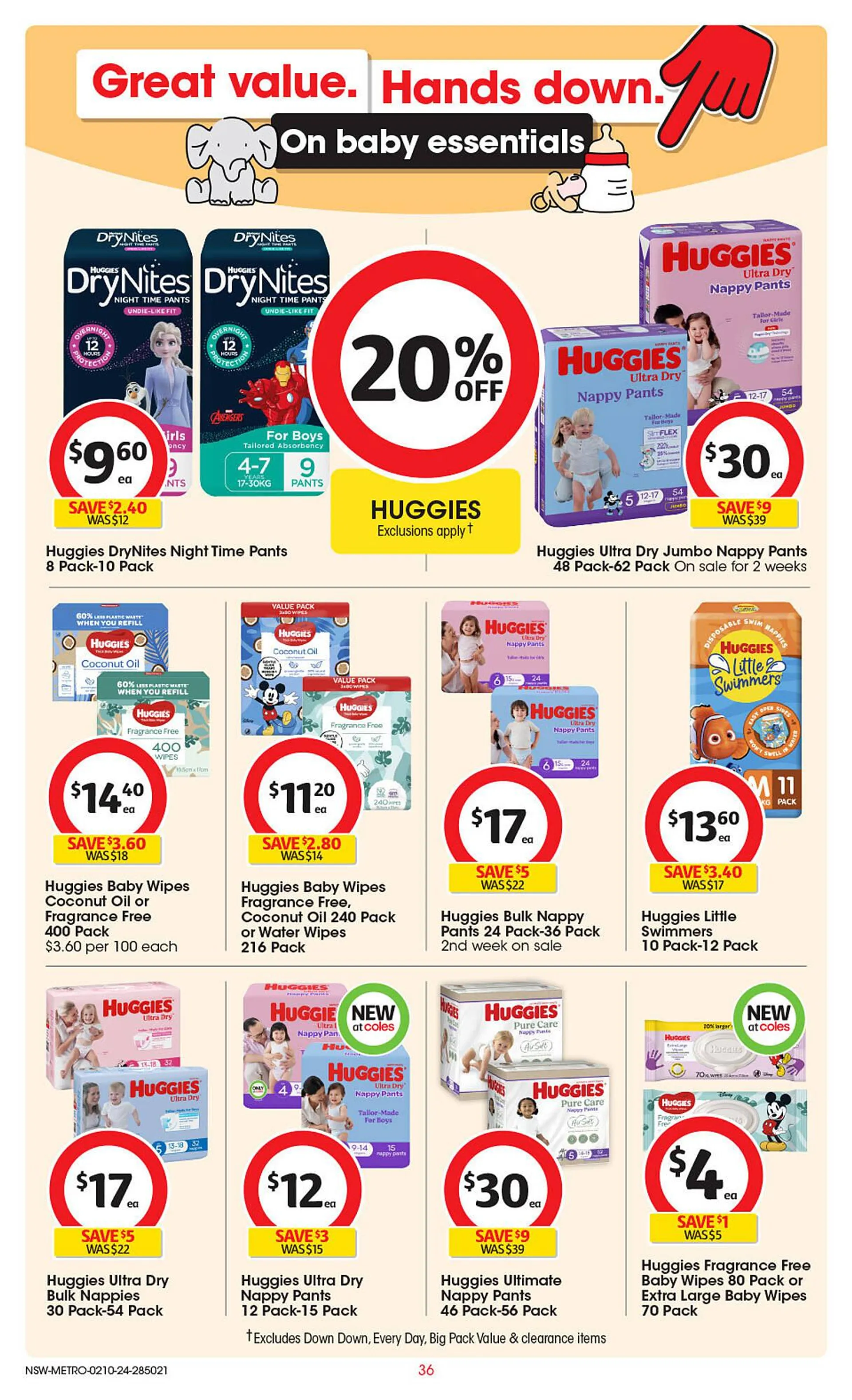 Coles catalogue - Catalogue valid from 2 October to 8 October 2024 - page 37