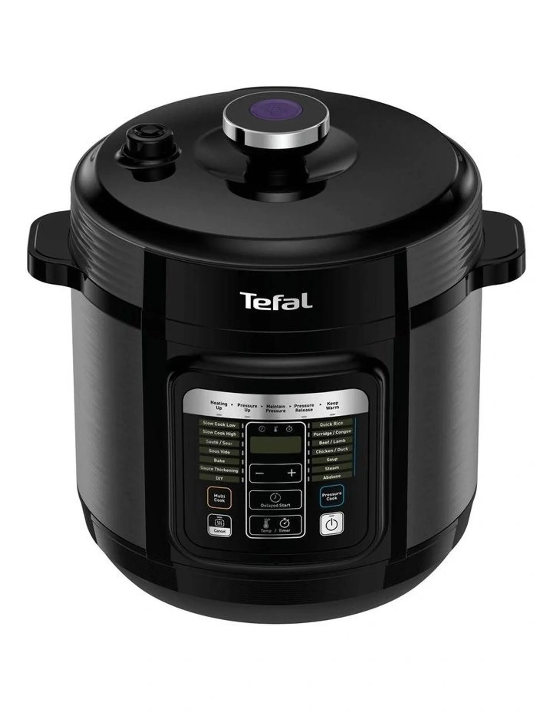 Home Chef Smart Multicooker in Black/Silver CY601