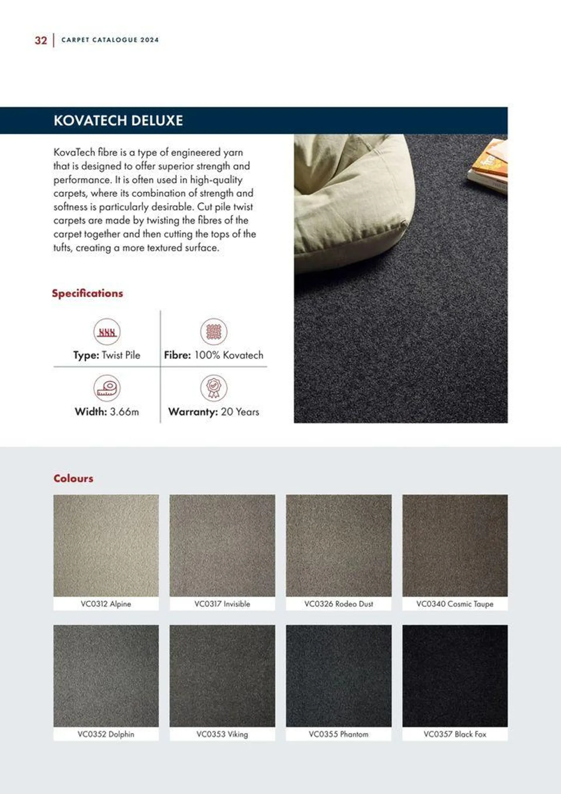 Carpet Catalogue - Catalogue valid from 24 September to 31 December 2024 - page 32