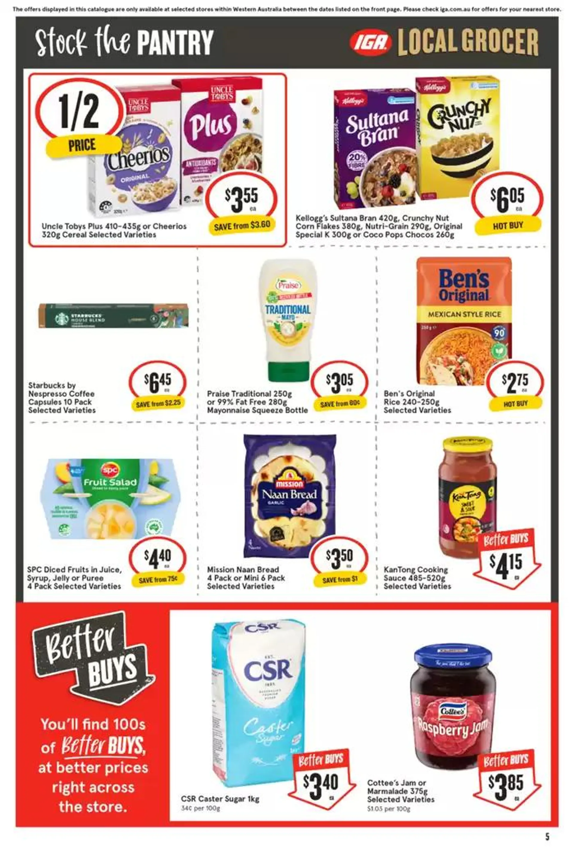 IGA 30/10 - Catalogue valid from 30 October to 5 November 2024 - page 6