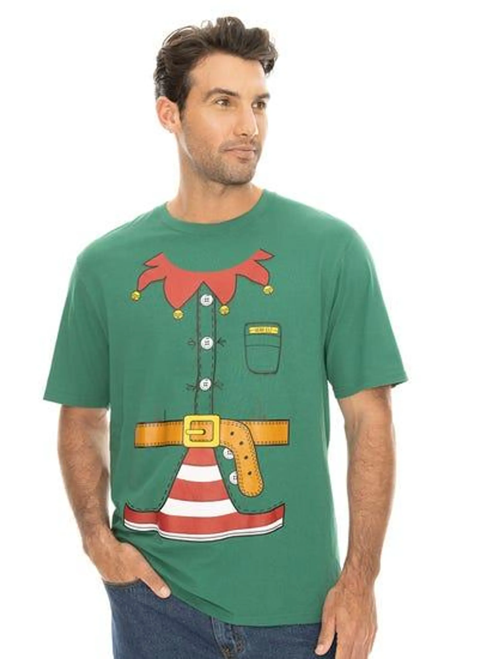 Lowes Mens Elf Suit T-shirt Green