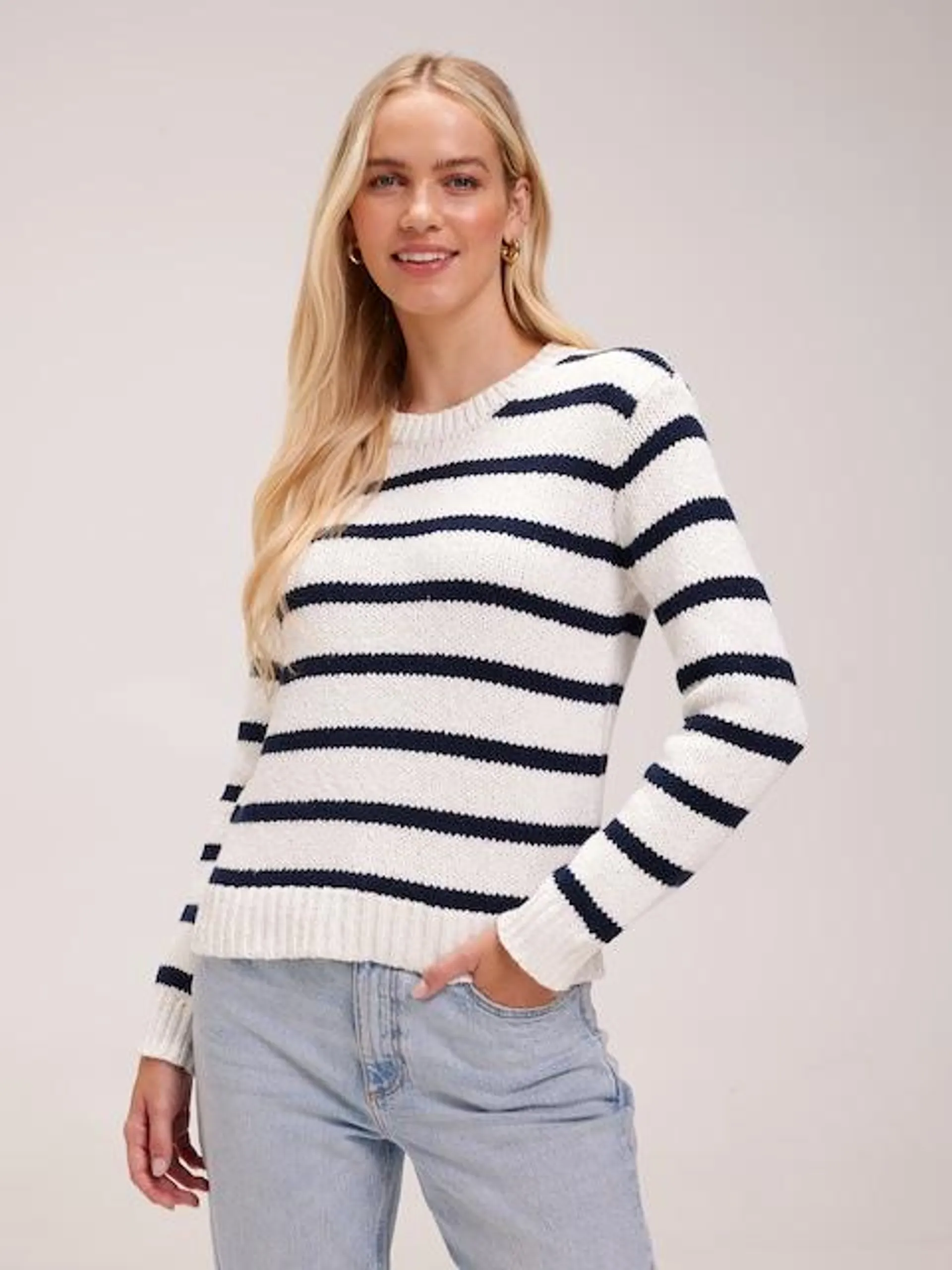 Just Jeans Eden Chunky Crew Neck Pullover