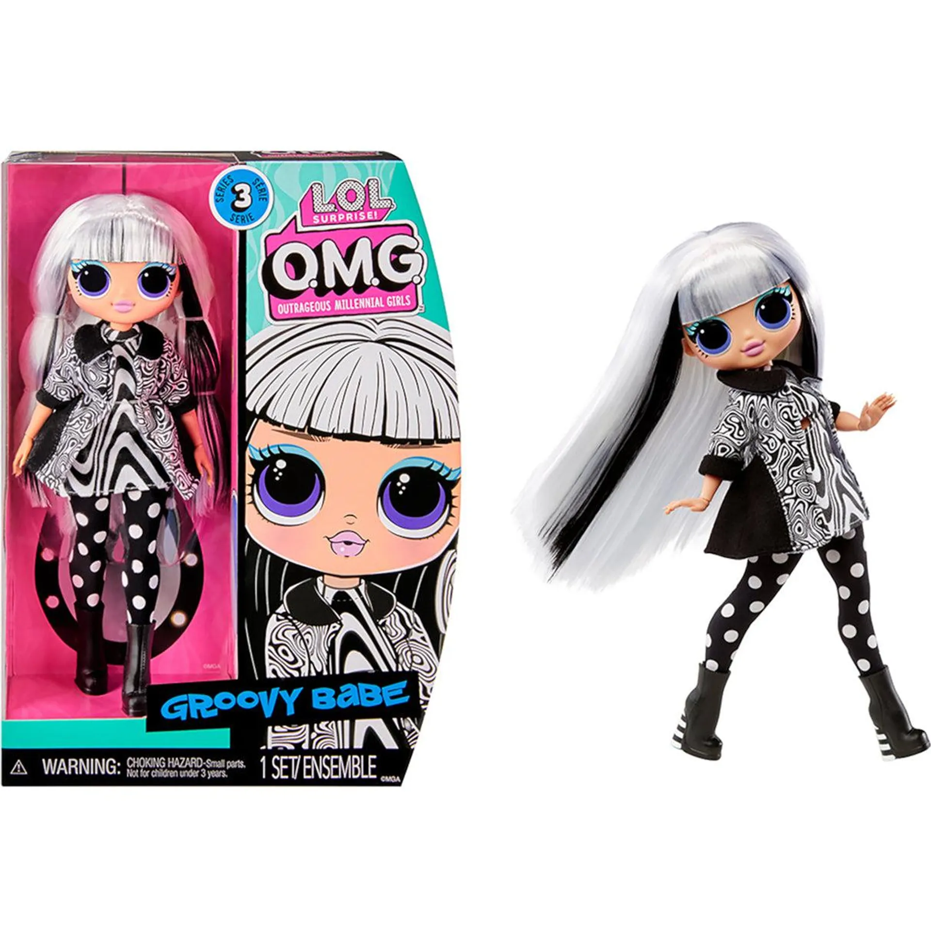 L.O.L. Surprise! OMG HoS Doll S3 - Groovy Babe