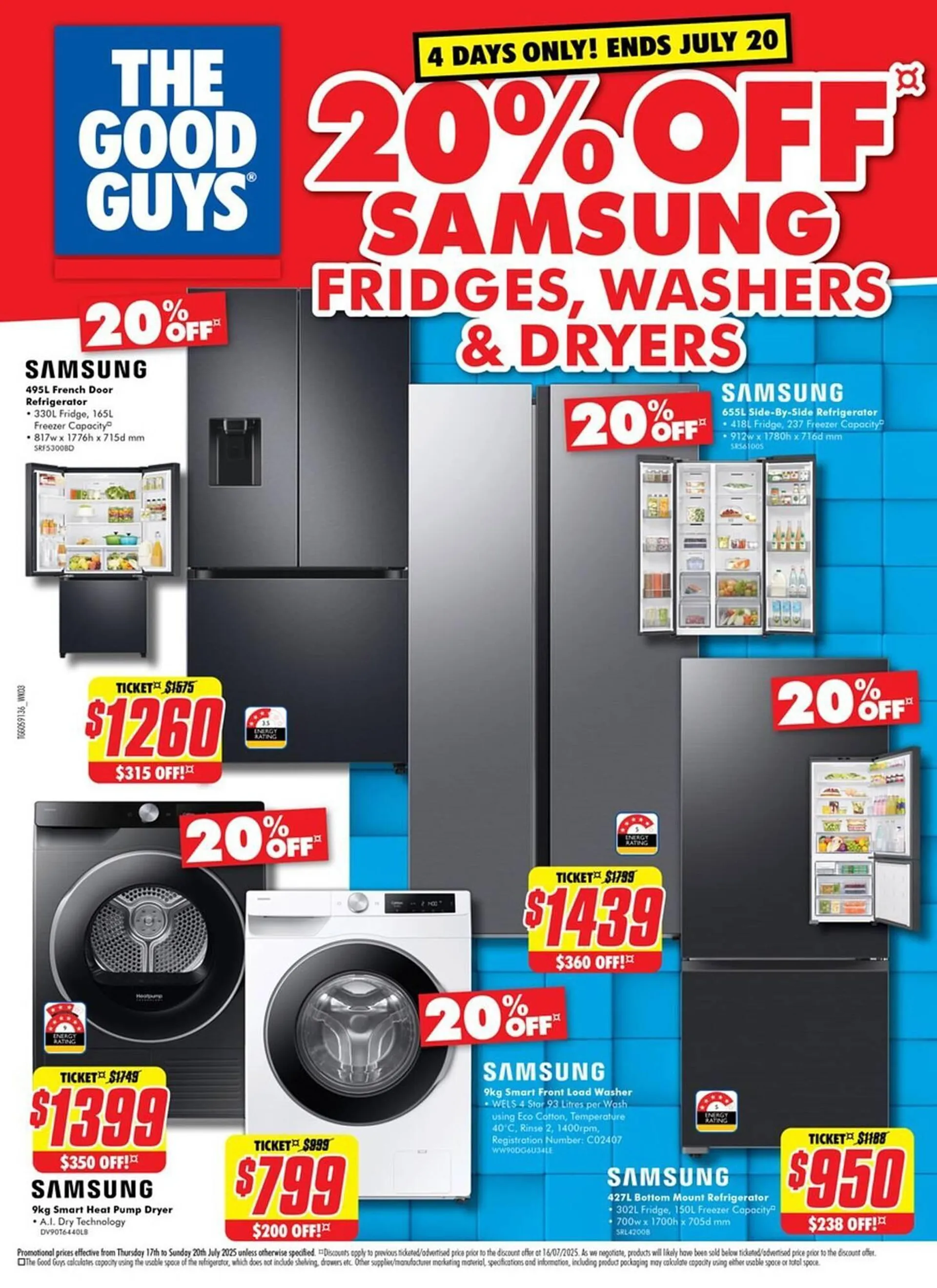 The Good Guys catalogue - Catalogue valid from 17 July to 20 July 2025 - page 1