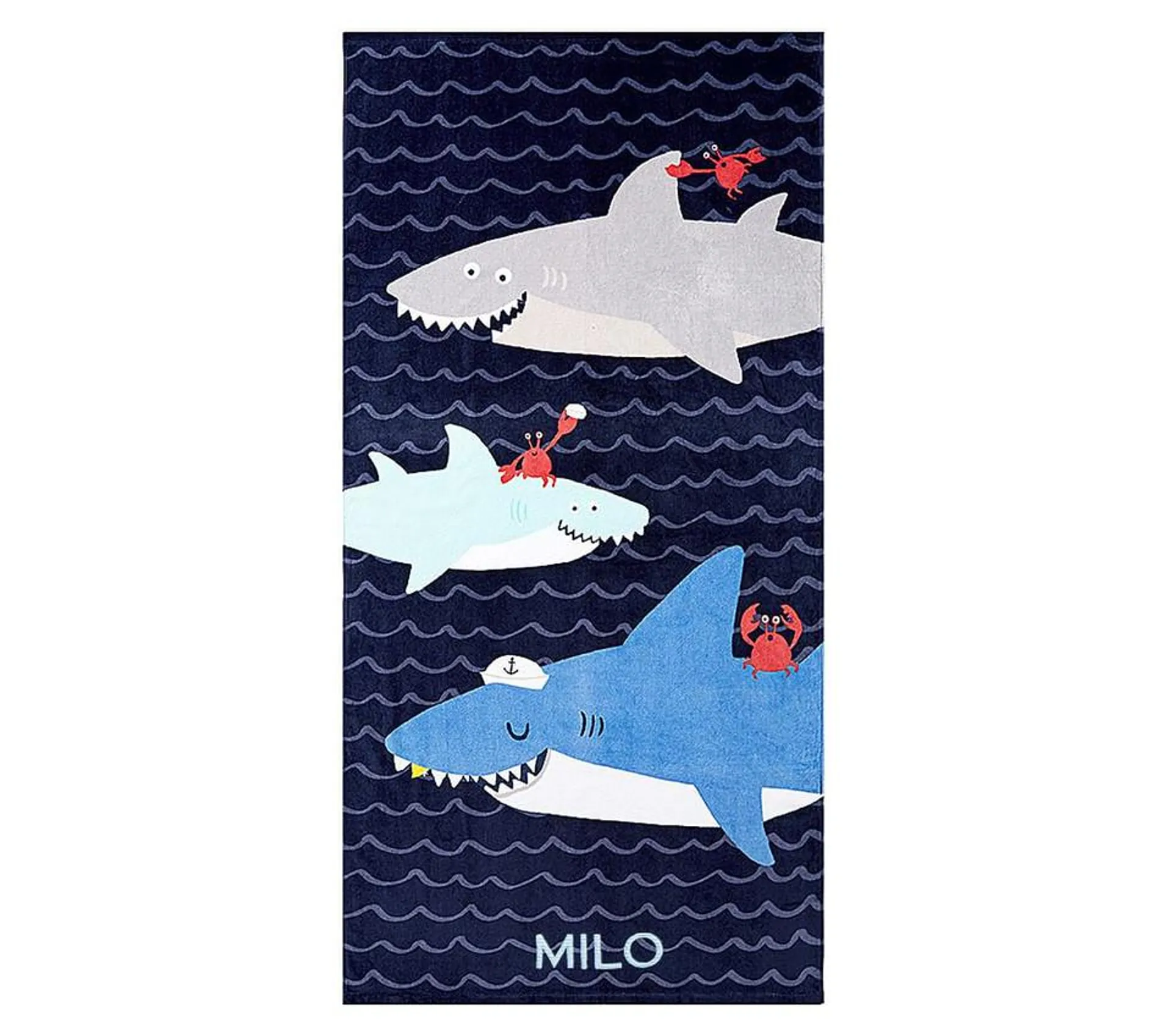 Sharks Kids Beach Towel