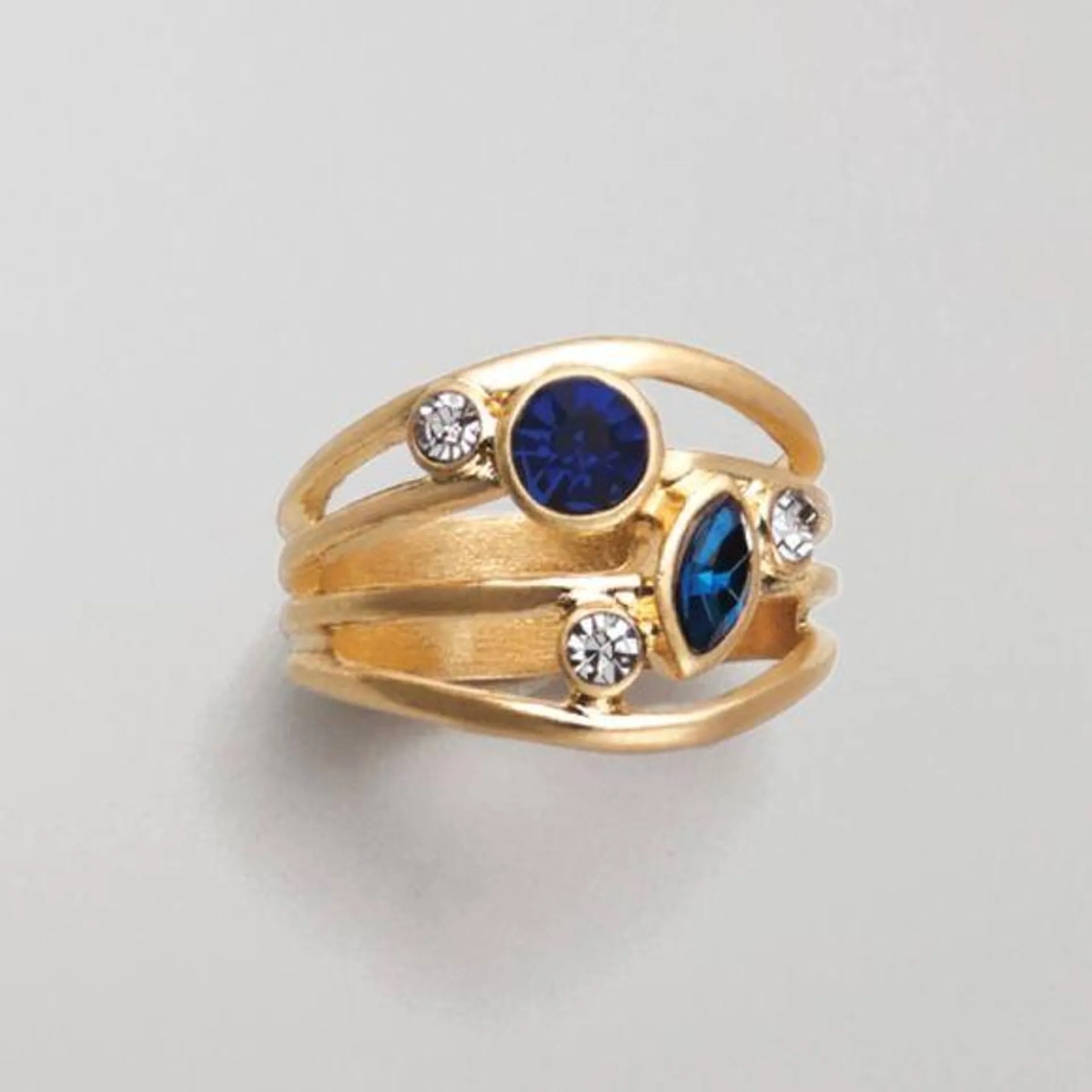 Blue Harmony Multi Stone Ring