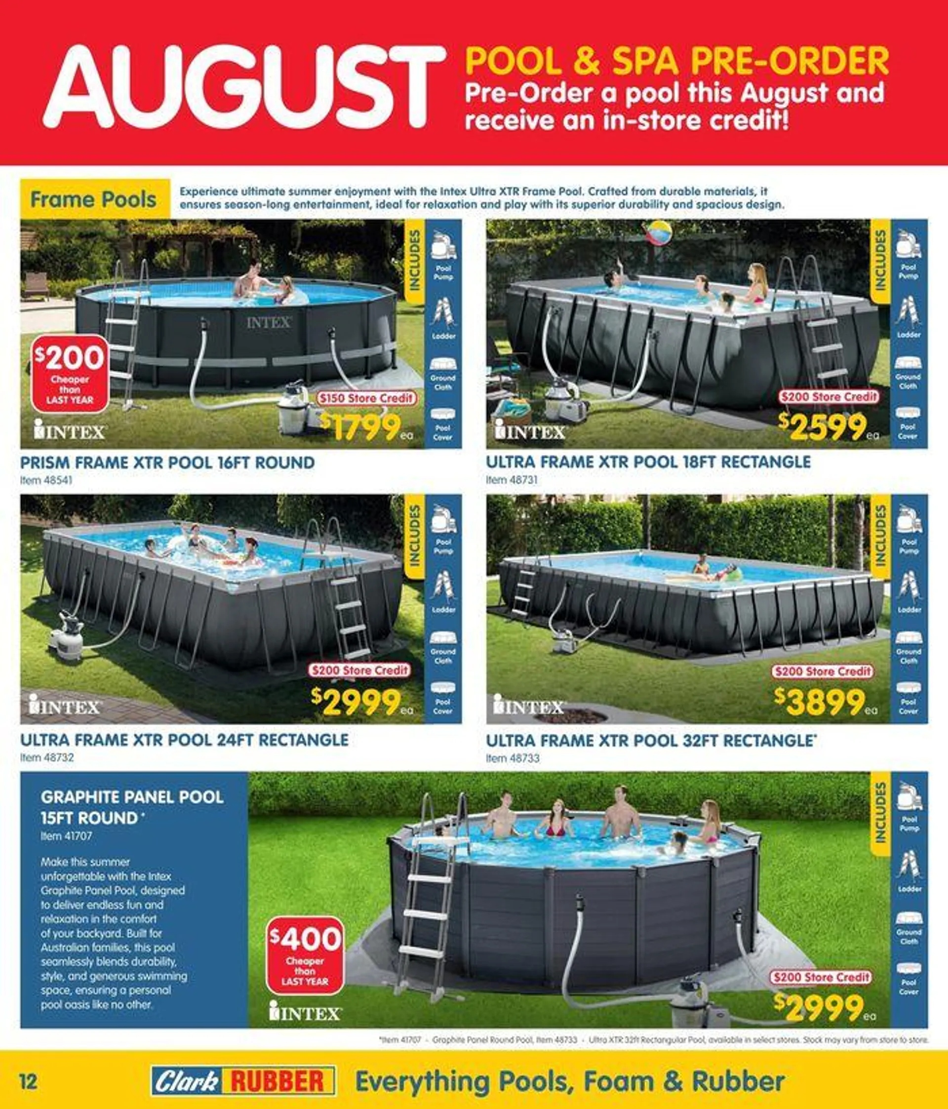 Pool August Catalogue - Catalogue valid from 6 August to 18 August 2024 - page 12