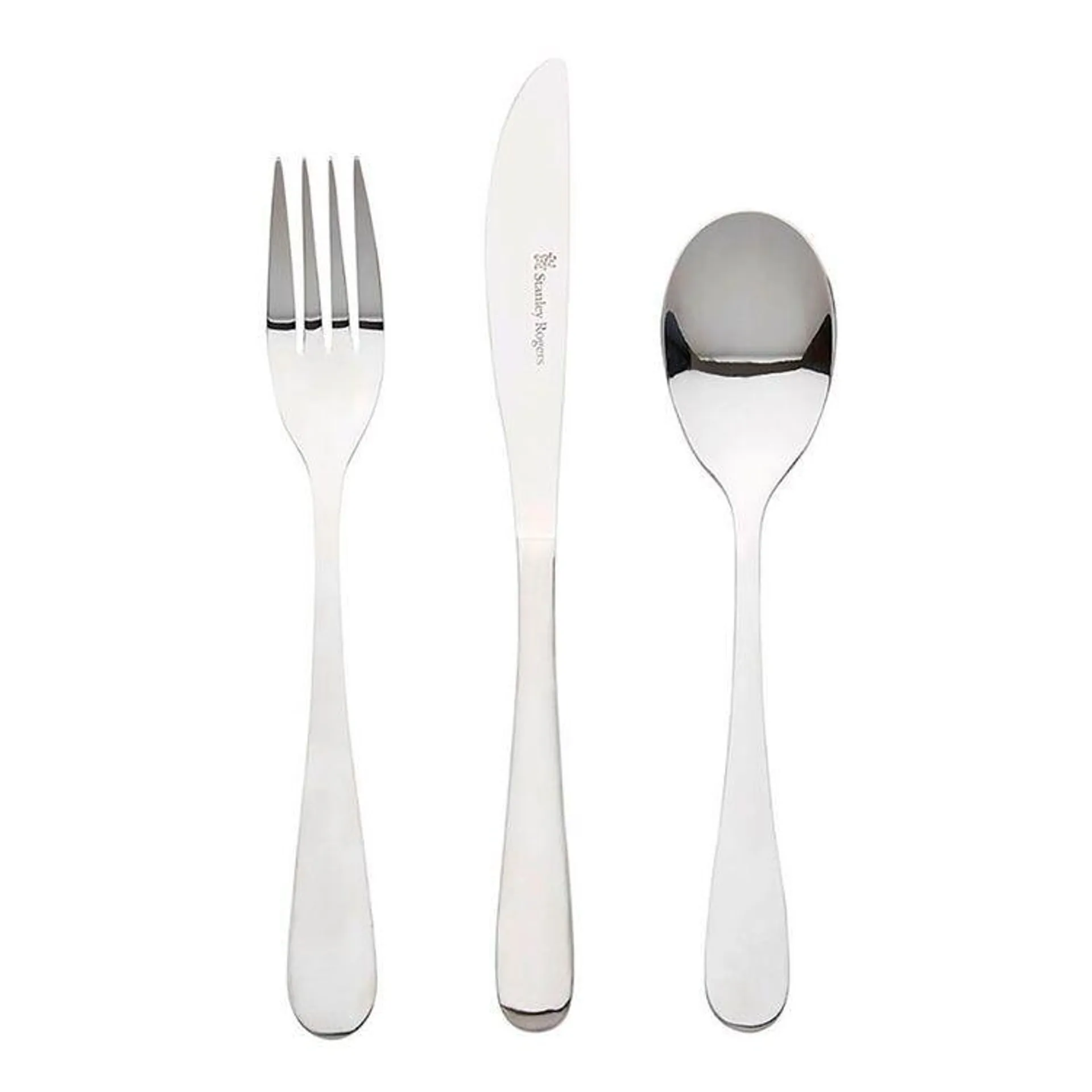 Stanley Rogers Deevo Satin 42-Piece Cutlery Set