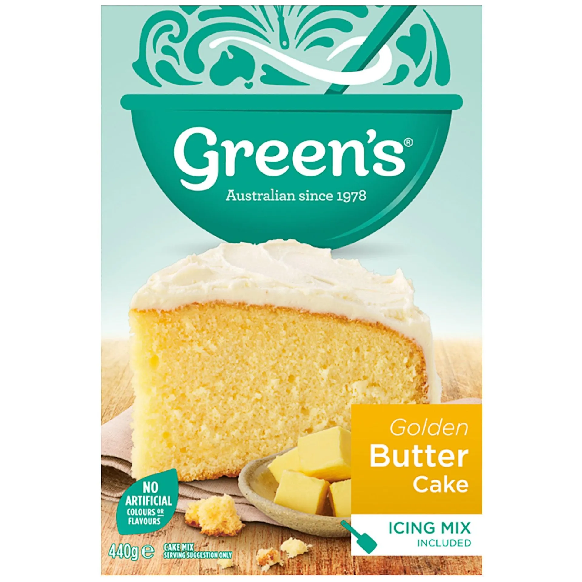 Greens Traditional Butter Cake Mix 440g