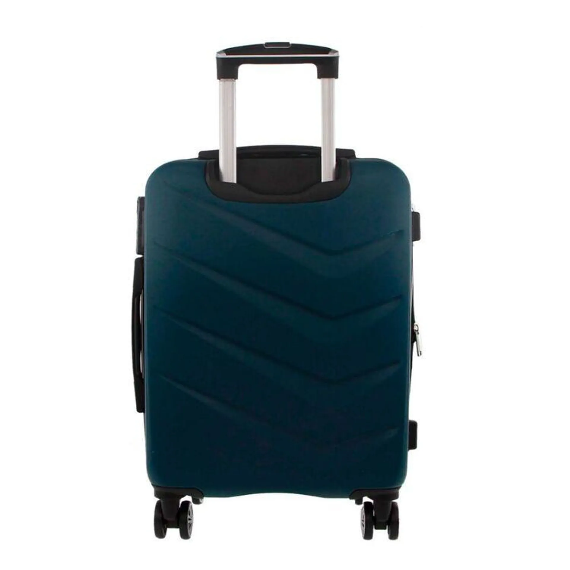 Pierre Cardin 70 cm Medium Hard Shell Suitcase Teal 70 cm