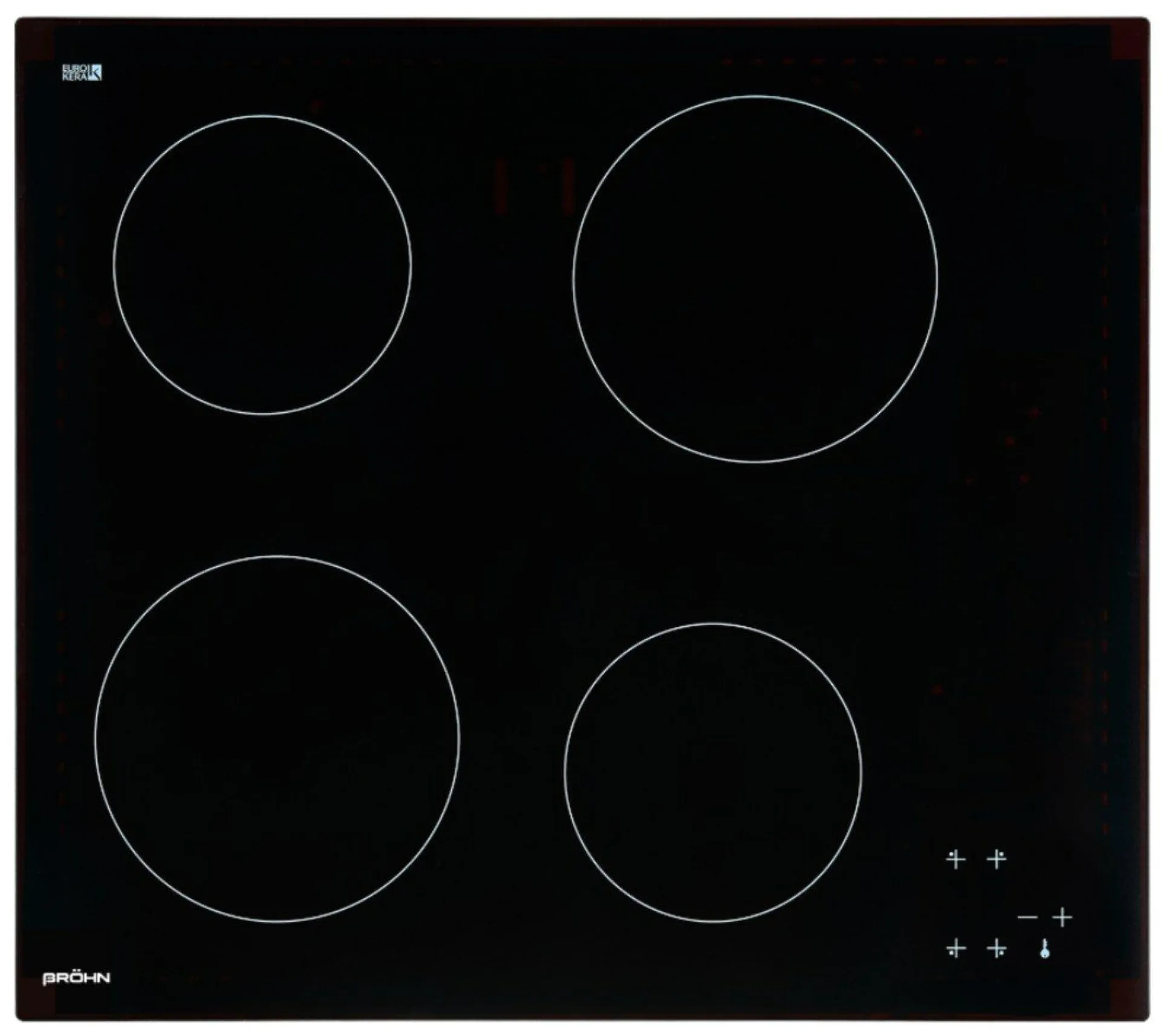 Brohn 60cm Built In EuroKera Ceramic Cooktop BRCC6001-EK