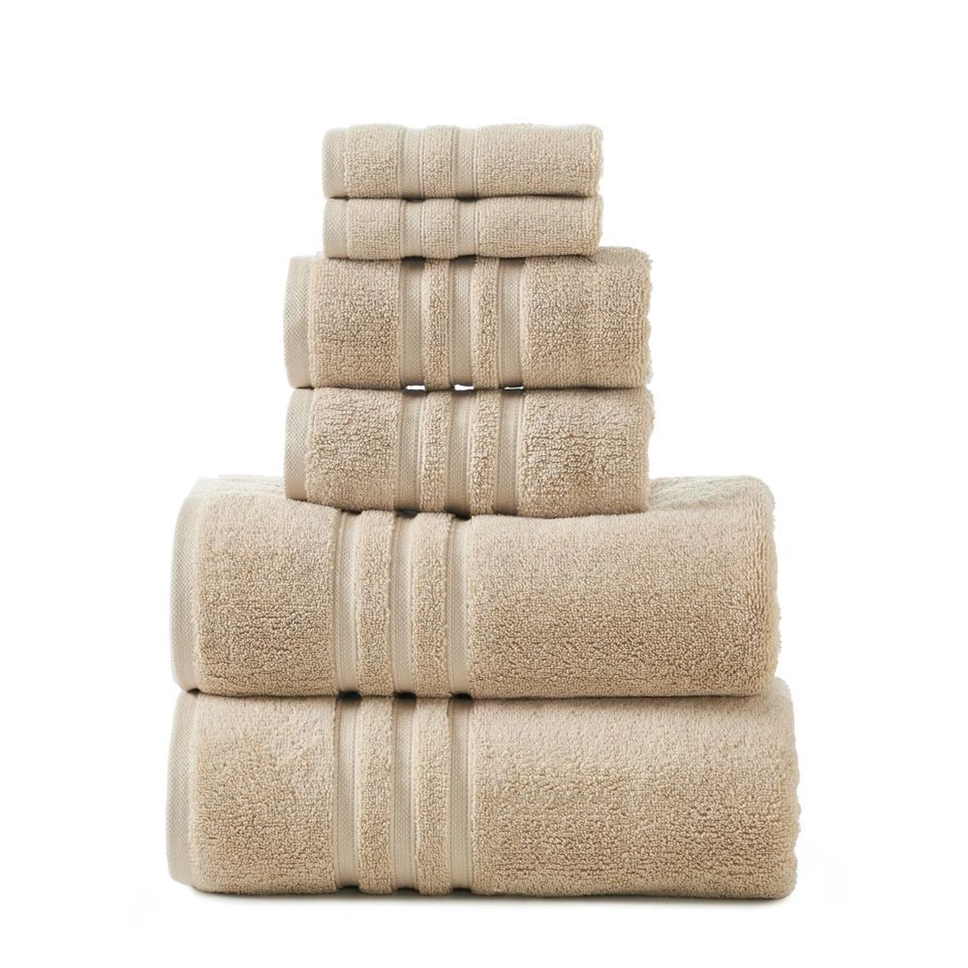 Logan & Mason Super Duet 6 Piece Towel Set