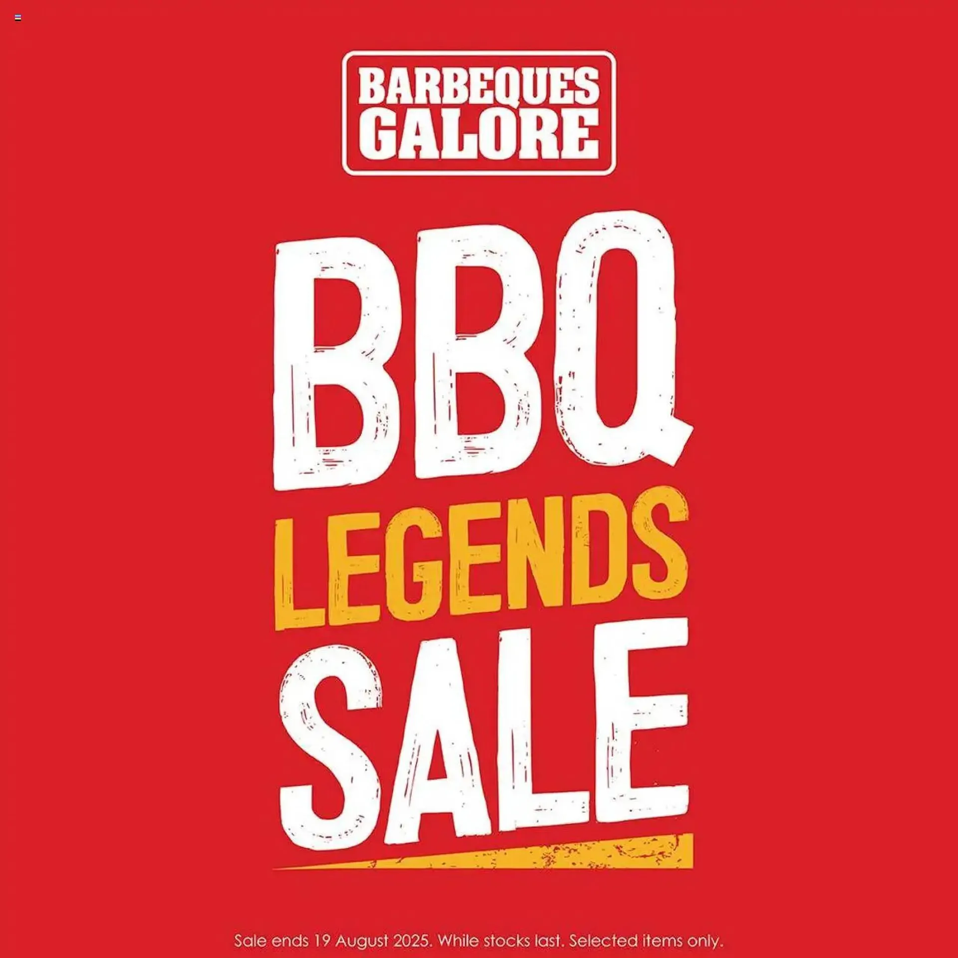 Barbeques Galore catalogue - Catalogue valid from 29 July to 19 August 2025 - page 1