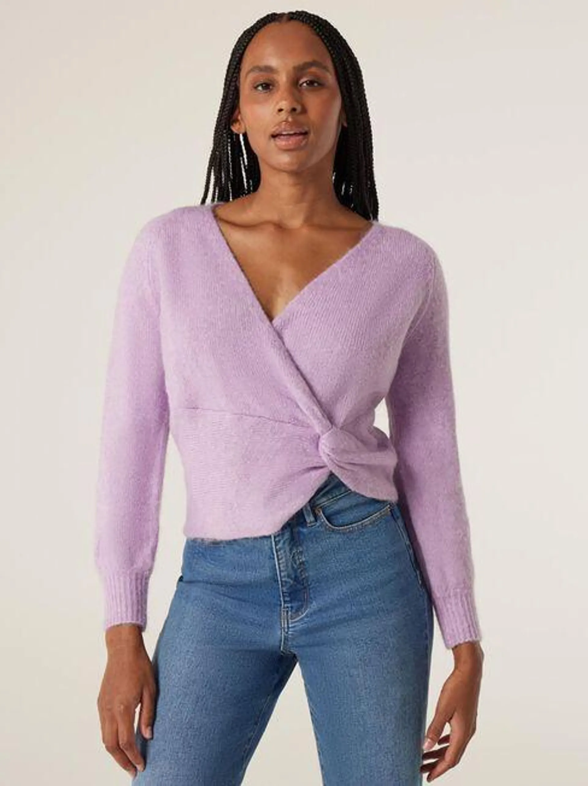 Tori Twist Front Knit