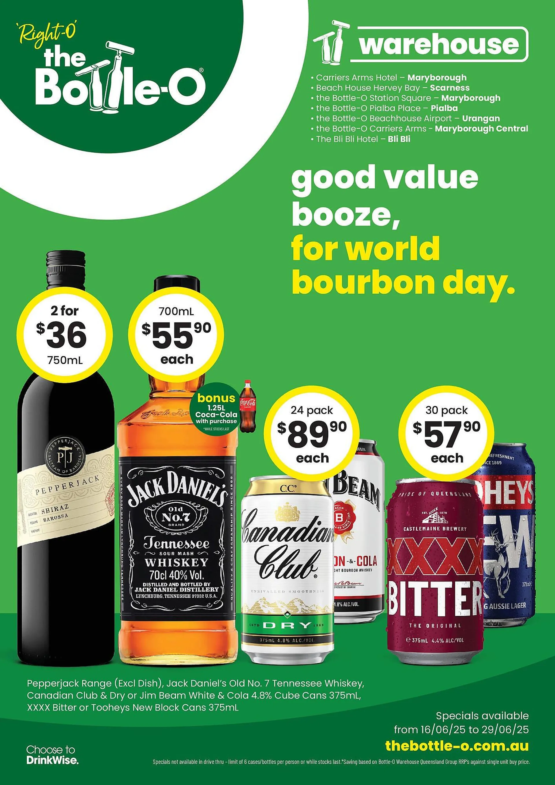 The Bottle O catalogue - Catalogue valid from 15 June to 29 June 2025 - page 1