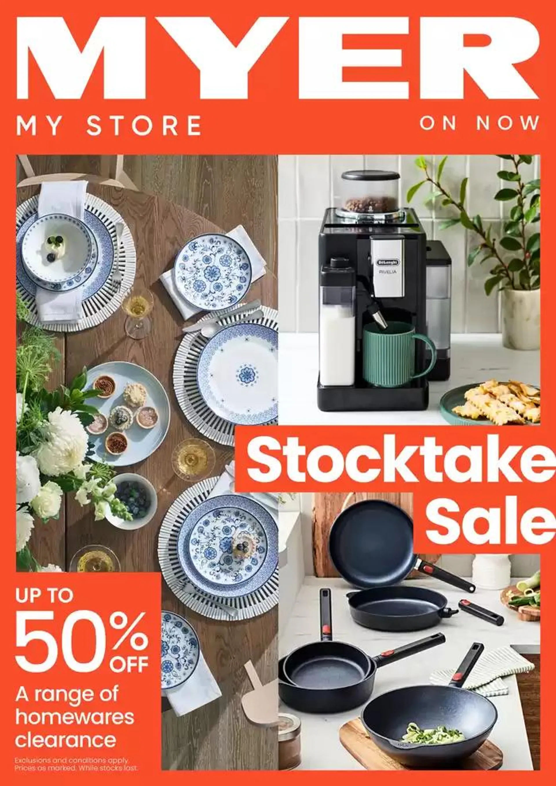 Myer Stocktake Sale Hardgoods - 1