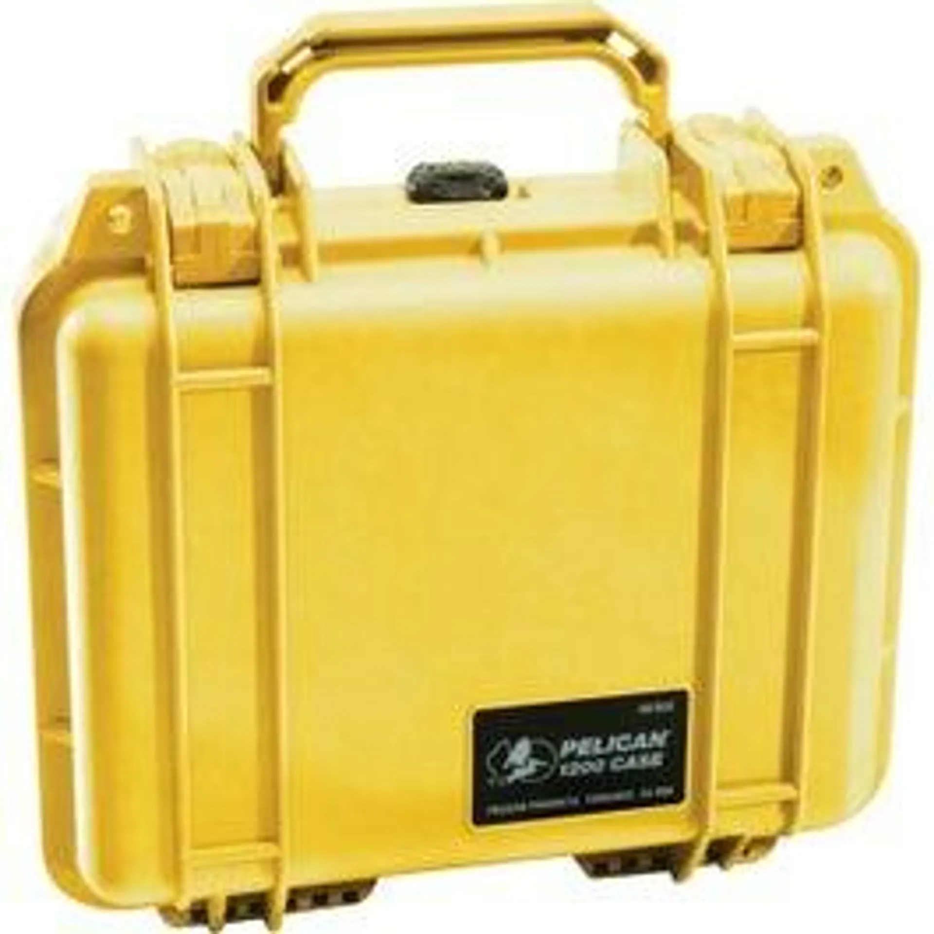 Pelican 1200 Case - Yellow with Foam