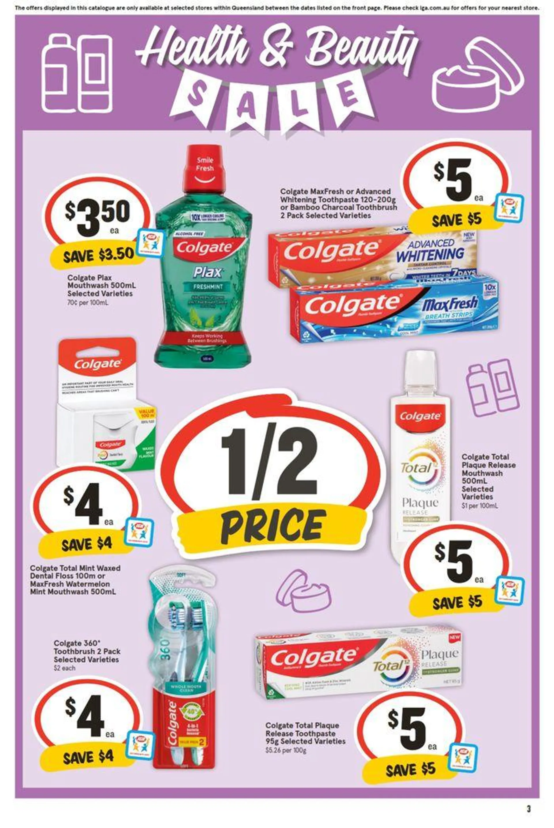 IGA - 1/2 Price - 03/07 - Catalogue valid from 3 July to 9 July 2024 - page 3