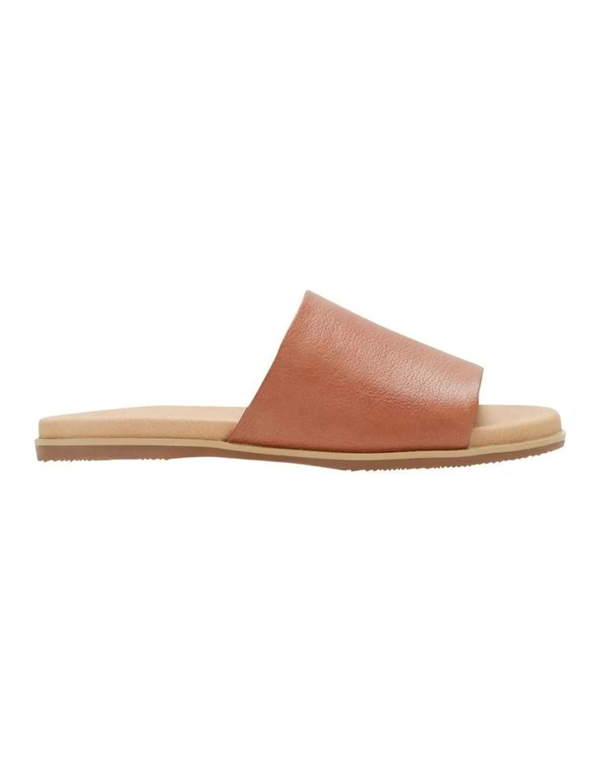 Paradise Sandal in Dark Tan