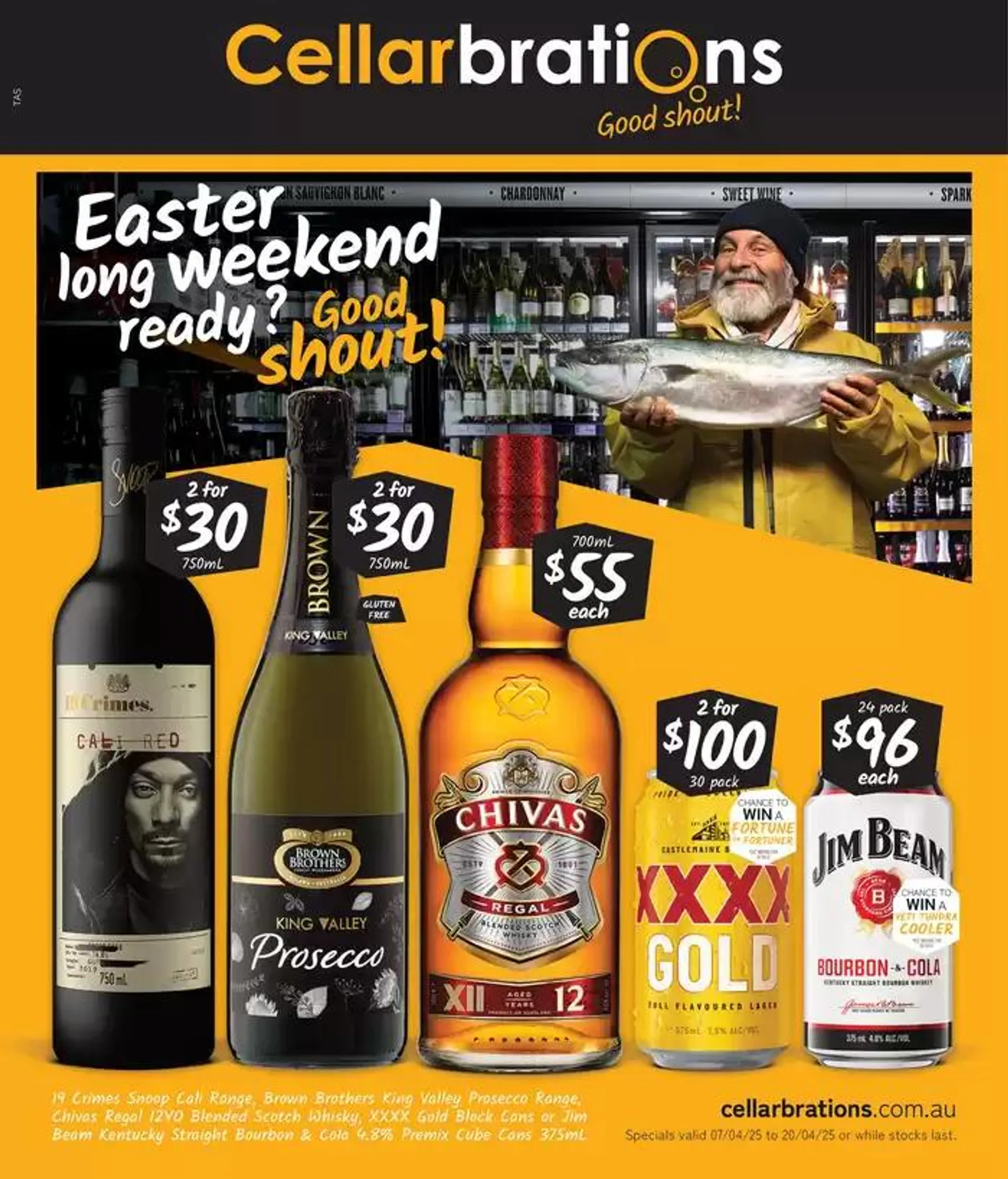 Easter long weekend ready? Good Shout! 07/04 - 1