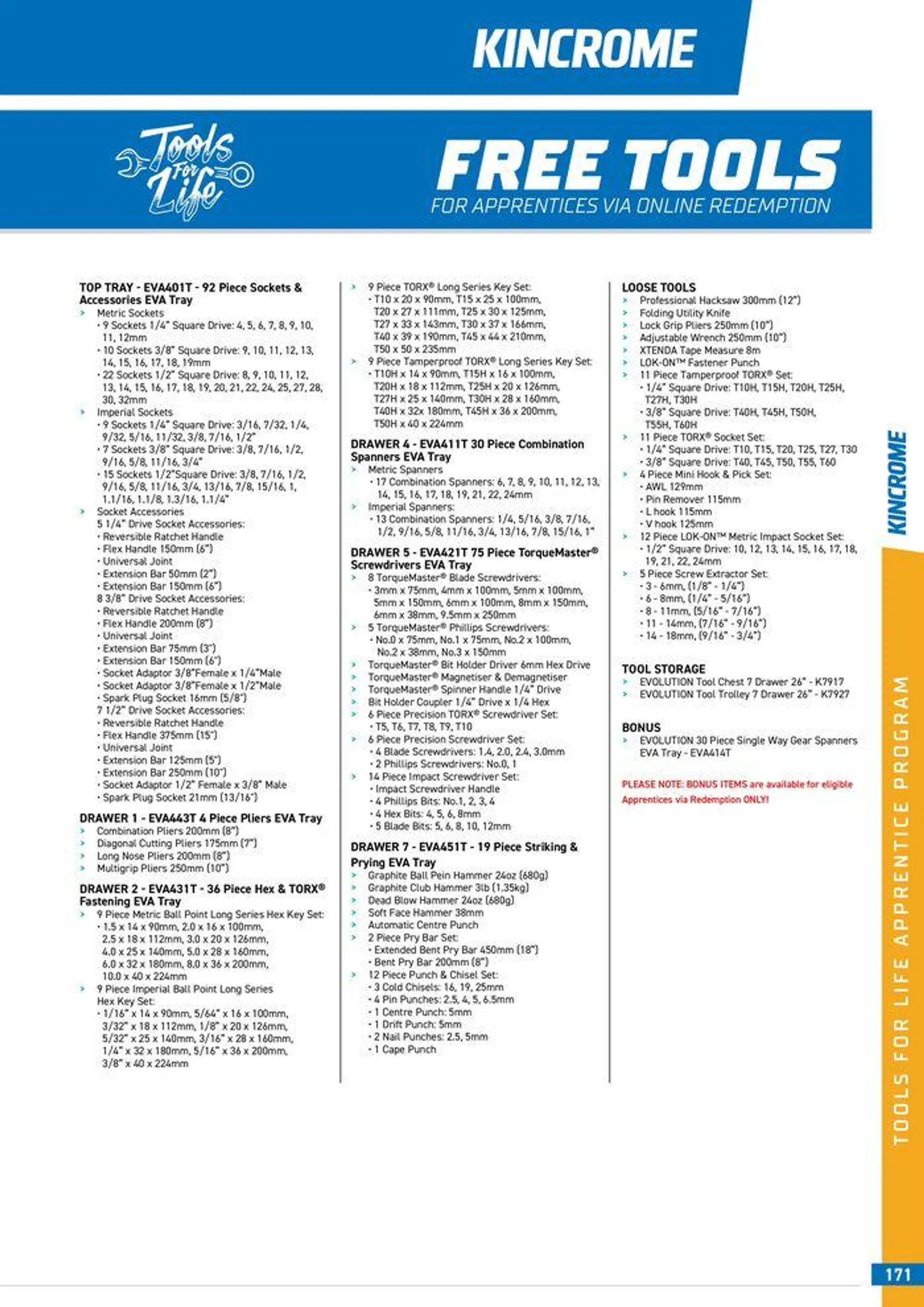 Product Guide 2024 - Catalogue valid from 25 March to 31 December 2024 - page 173