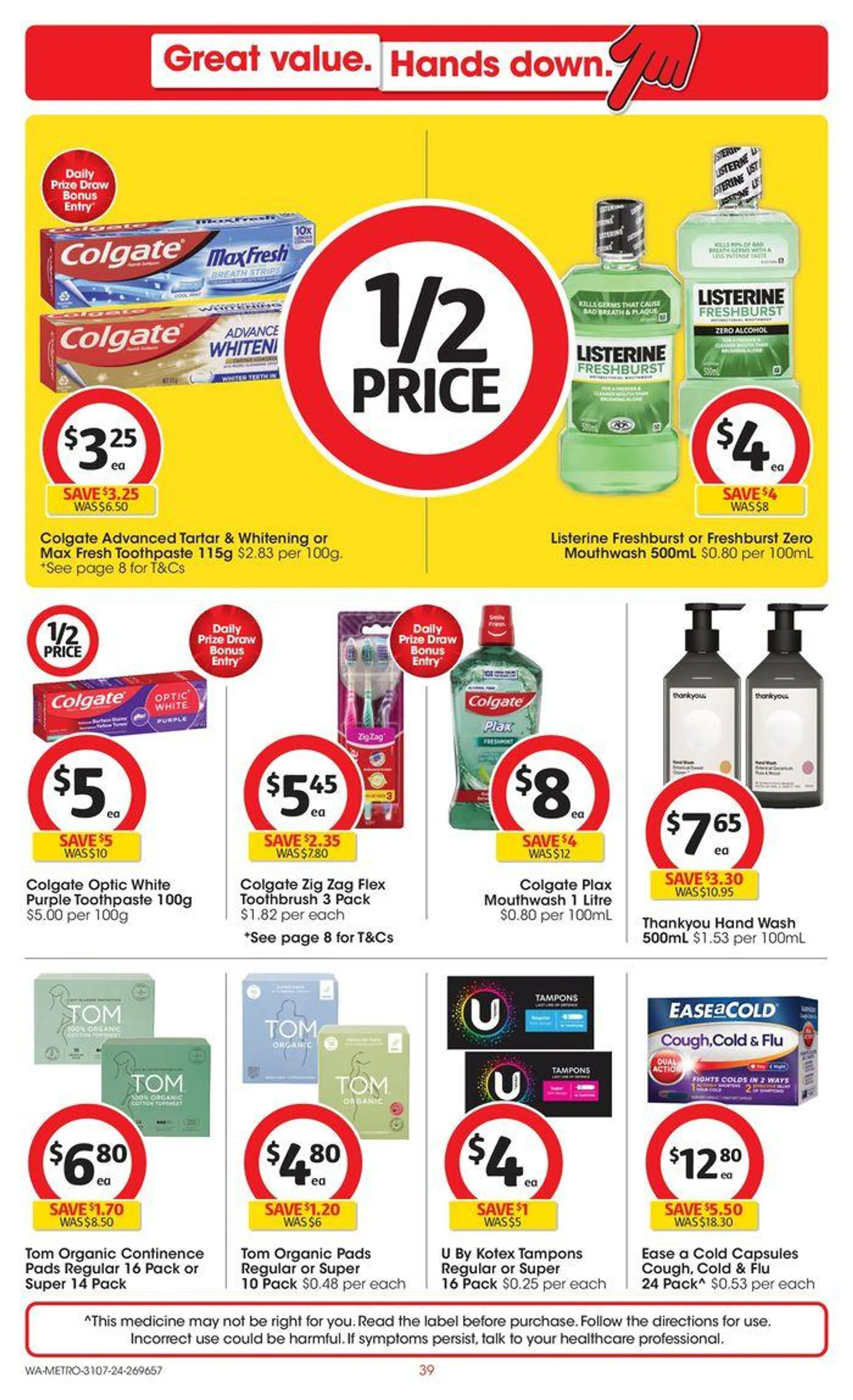 Great Value. Hands Down. - 31st July - Catalogue valid from 31 July to 6 August 2024 - page 39