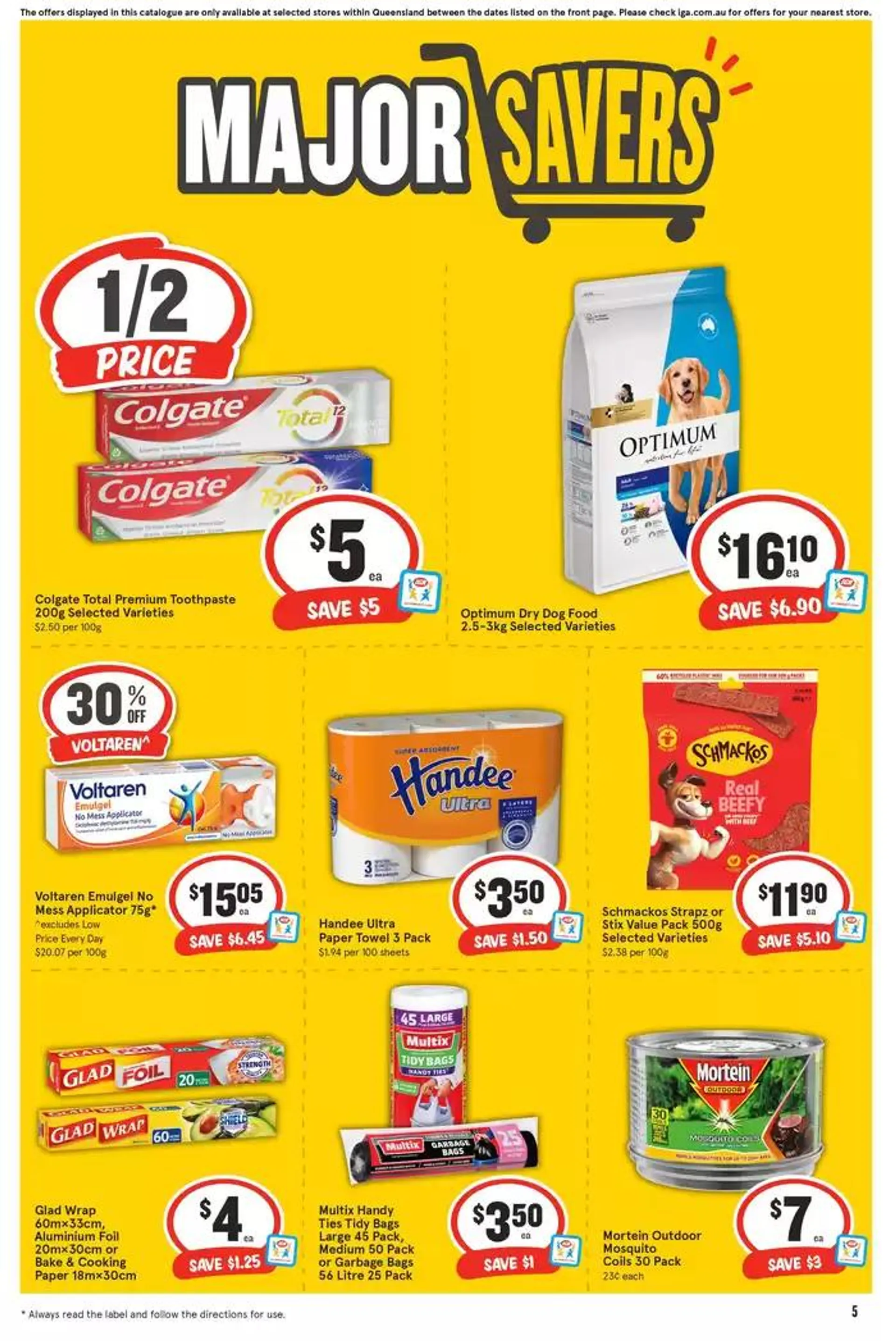 IGA - 1/2 Price - 16/10 - Catalogue valid from 16 October to 22 October 2024 - page 5